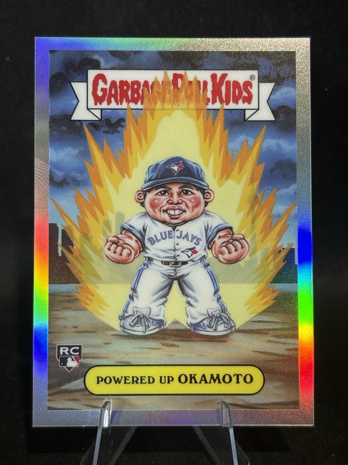 Kazuma Okamoto 2026 Bowman Chrome GPK-24 RC Garbage Pail Kids Grade Me Kazuma Okamoto 2026 Bowman Chrome GPK-24 RC Garbage Pail Kids Grade Me