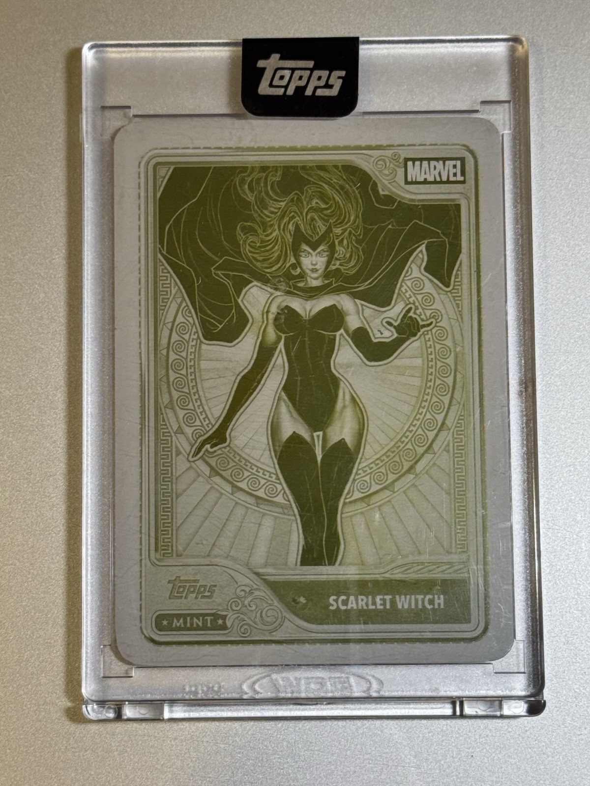 2026 Topps Mint Marvel Scarlet Witch #20 Yellow Printing Plate 1/1 Superfractor 2026 Topps Mint Marvel Scarlet Witch #20 Yellow Printing Plate 1/1 Superfractor
