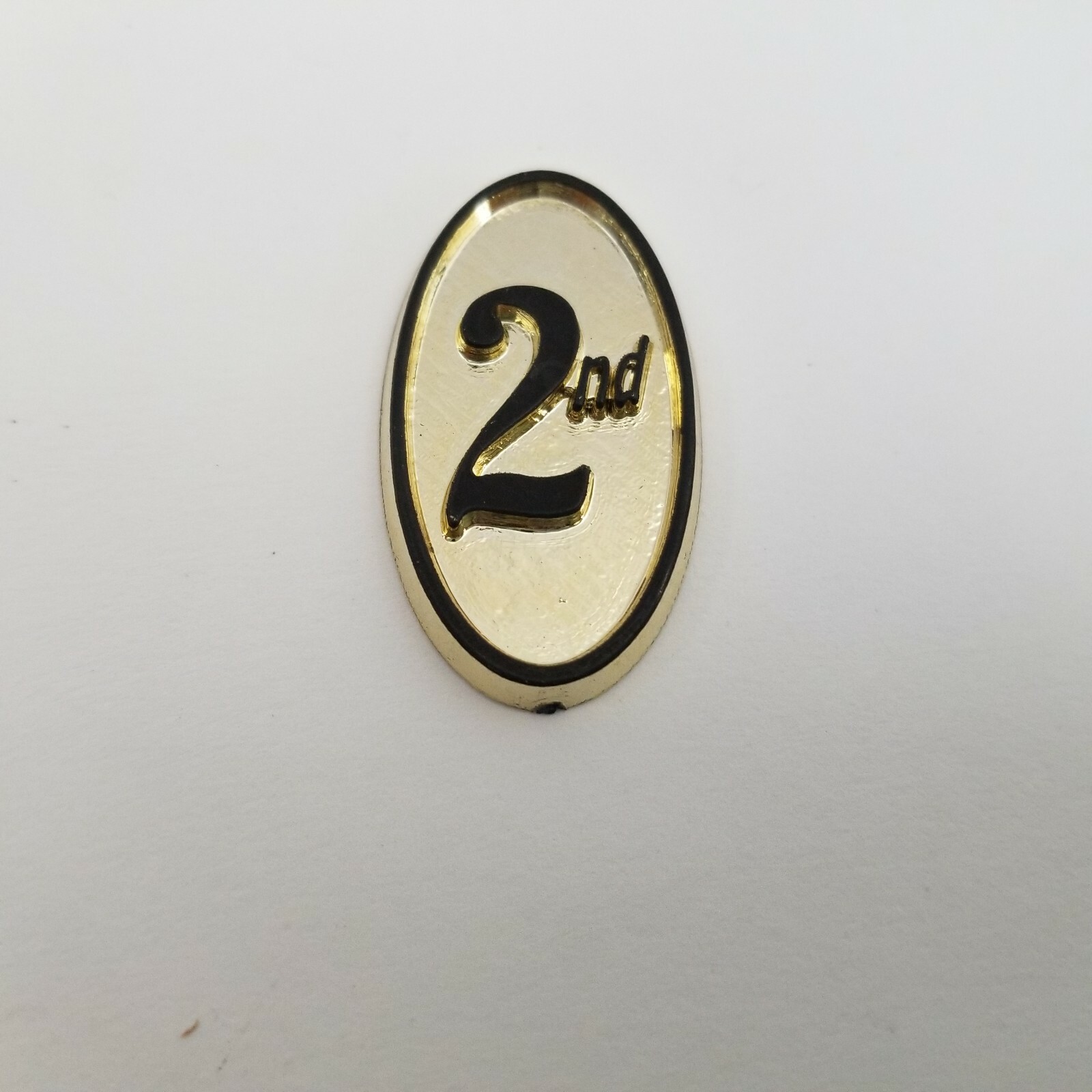 2nd Place Vintage Trophy Wall Plaque 2nd Place Fixture Attachment 1.5\