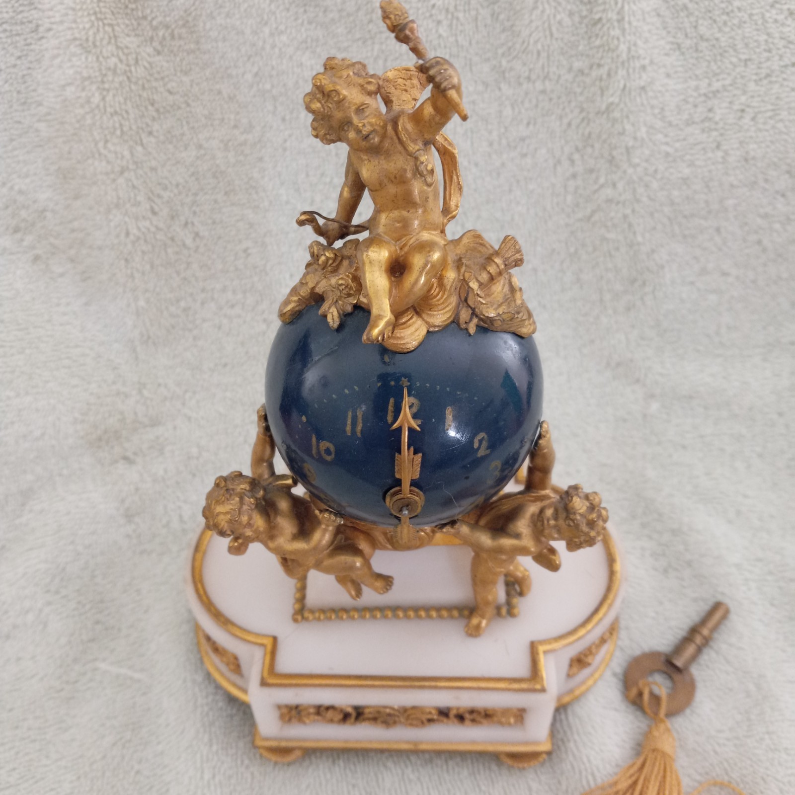 Very Unique Antique French Clock