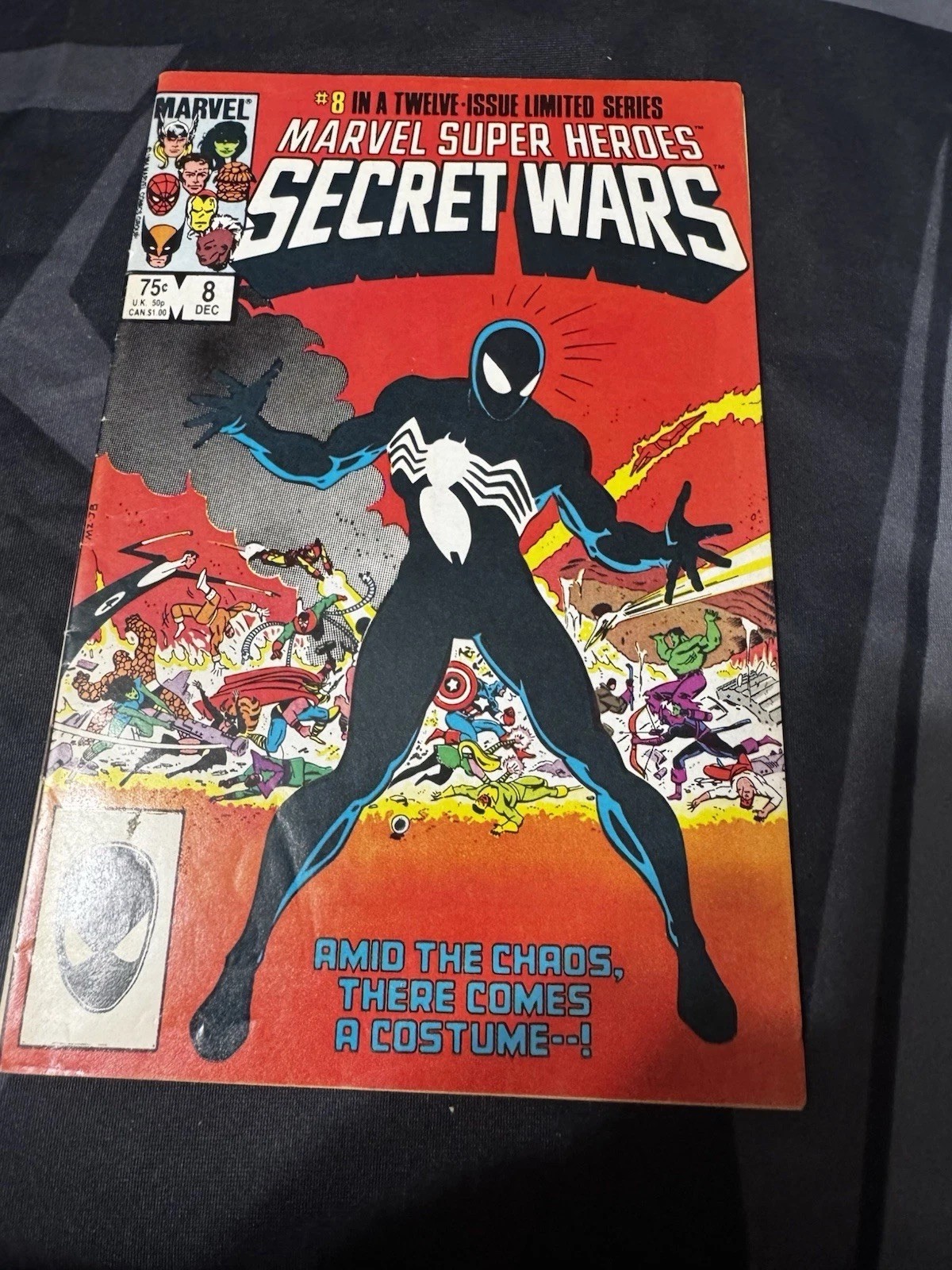 Marvel Comics Marvel Super Heroes Secret Wars #8 1984 Comic Lot Spider-Man