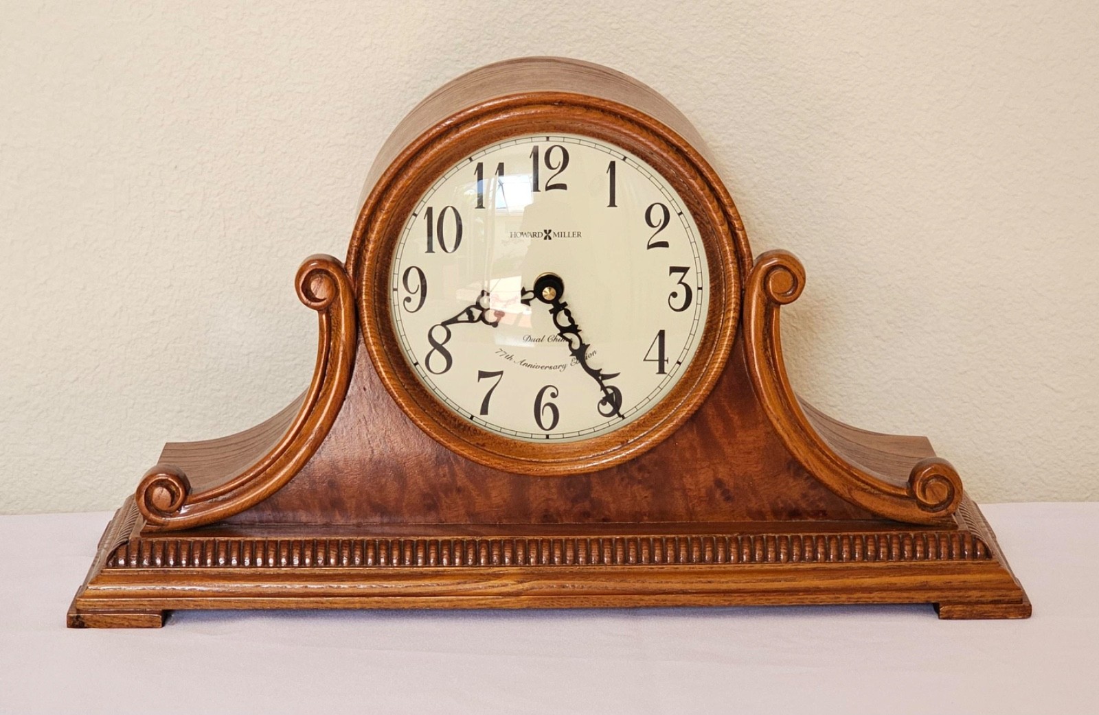 Howard Miller Christopher 635-101 Mantel Clock Wood - NON-WORKING Parts/Repair