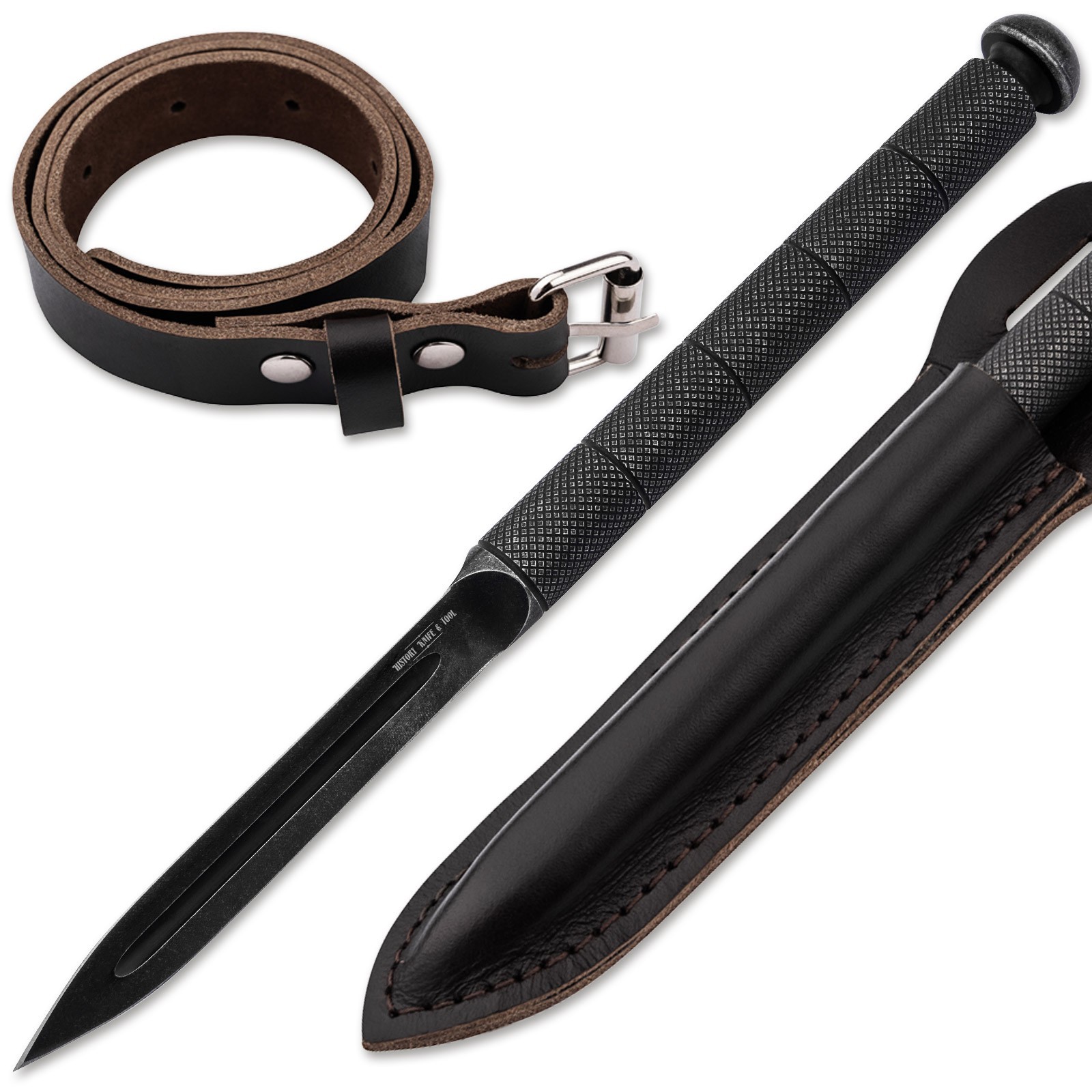 History Knife & Tool Sleeve Dagger 3.5\