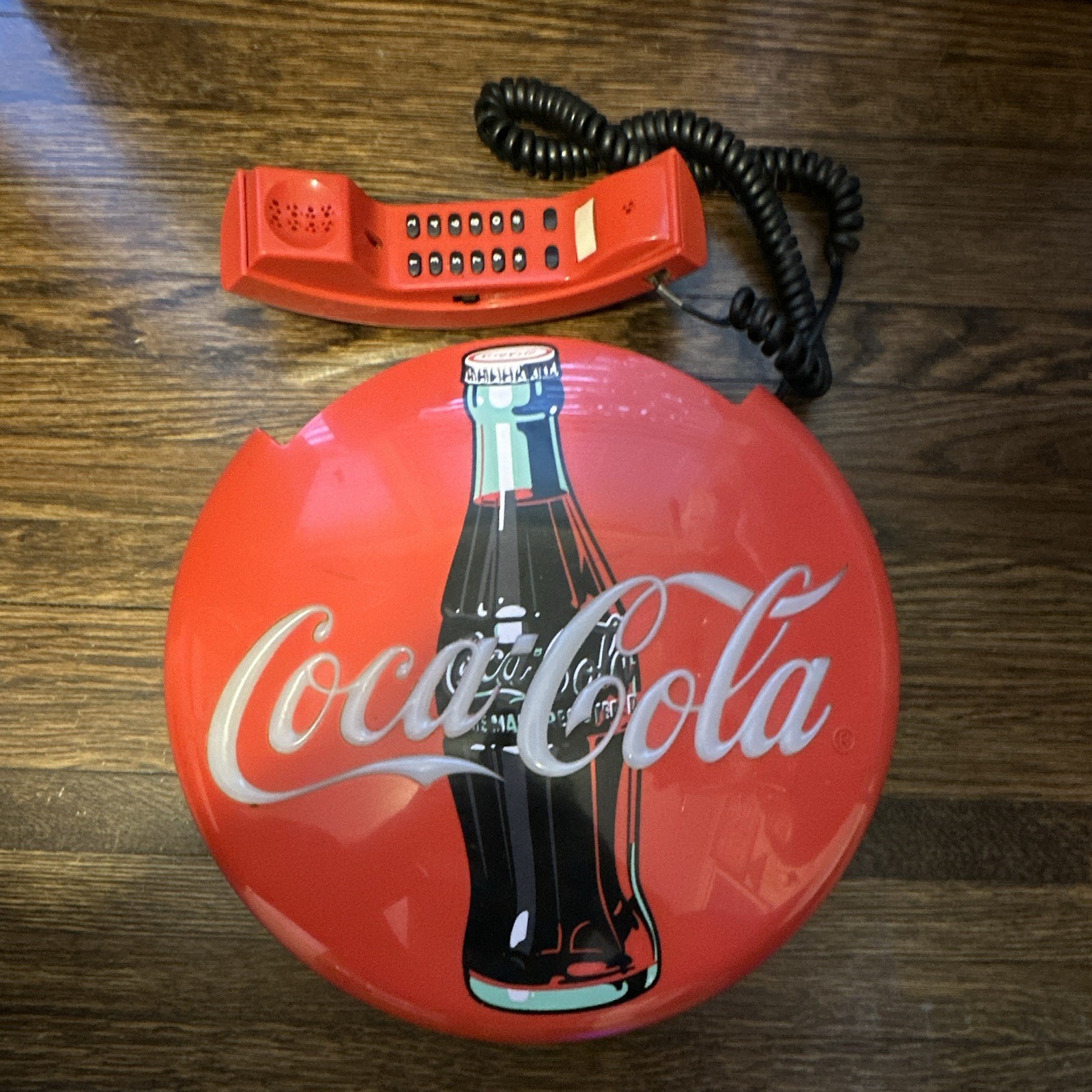 Vintage 1995 Coca-Cola Telephone Landline Phone Classic Vintage 1995 Coca-Cola Telephone Landline Phone Classic