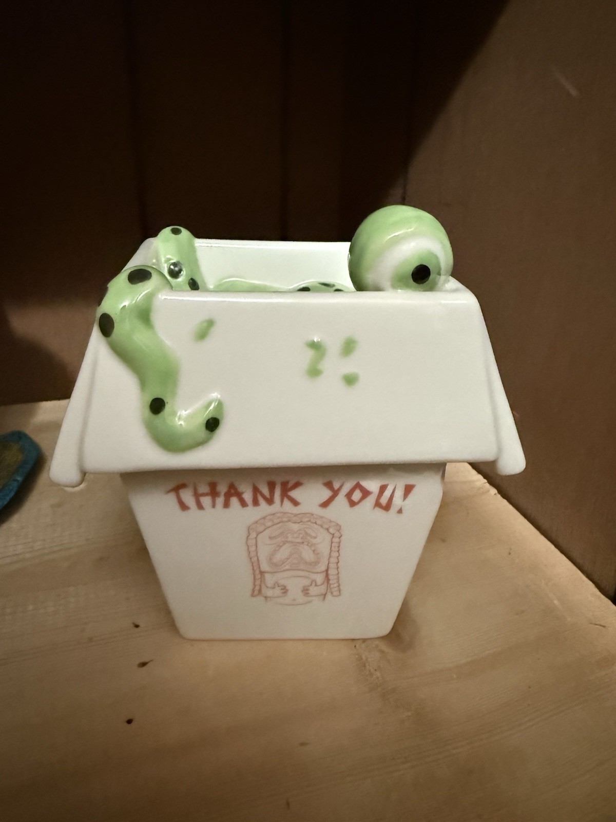 Creature from the Crab Rangoon Tiki Mug w/ Lid Wasabi Green Black Lagoon Room