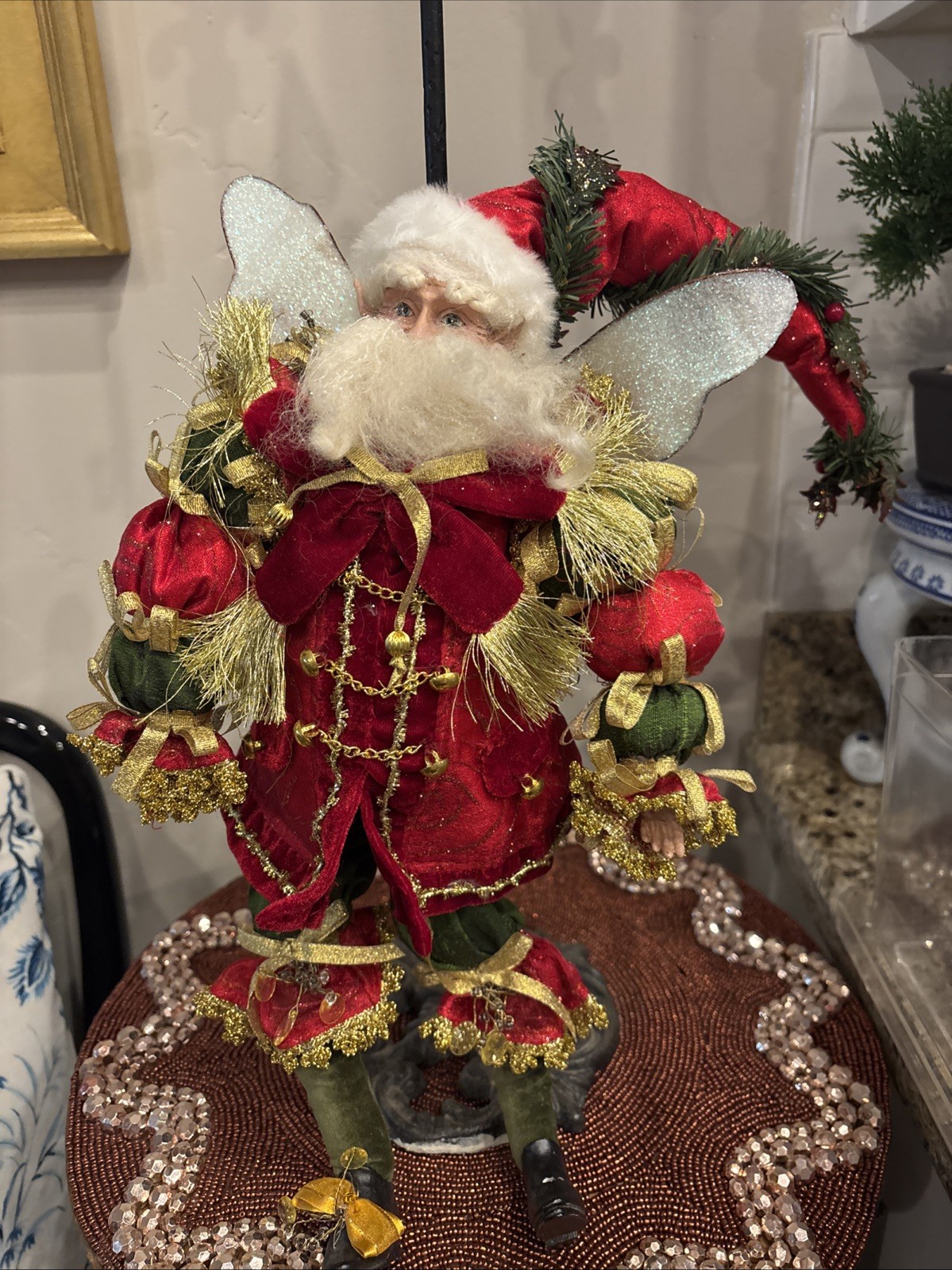 Vintage Limited Edition MARK ROBERTS 15” Darling Santa Fairy Elf FANCY Clothing Vintage Limited Edition MARK ROBERTS 15” Darling Santa Fairy Elf FANCY Clothing