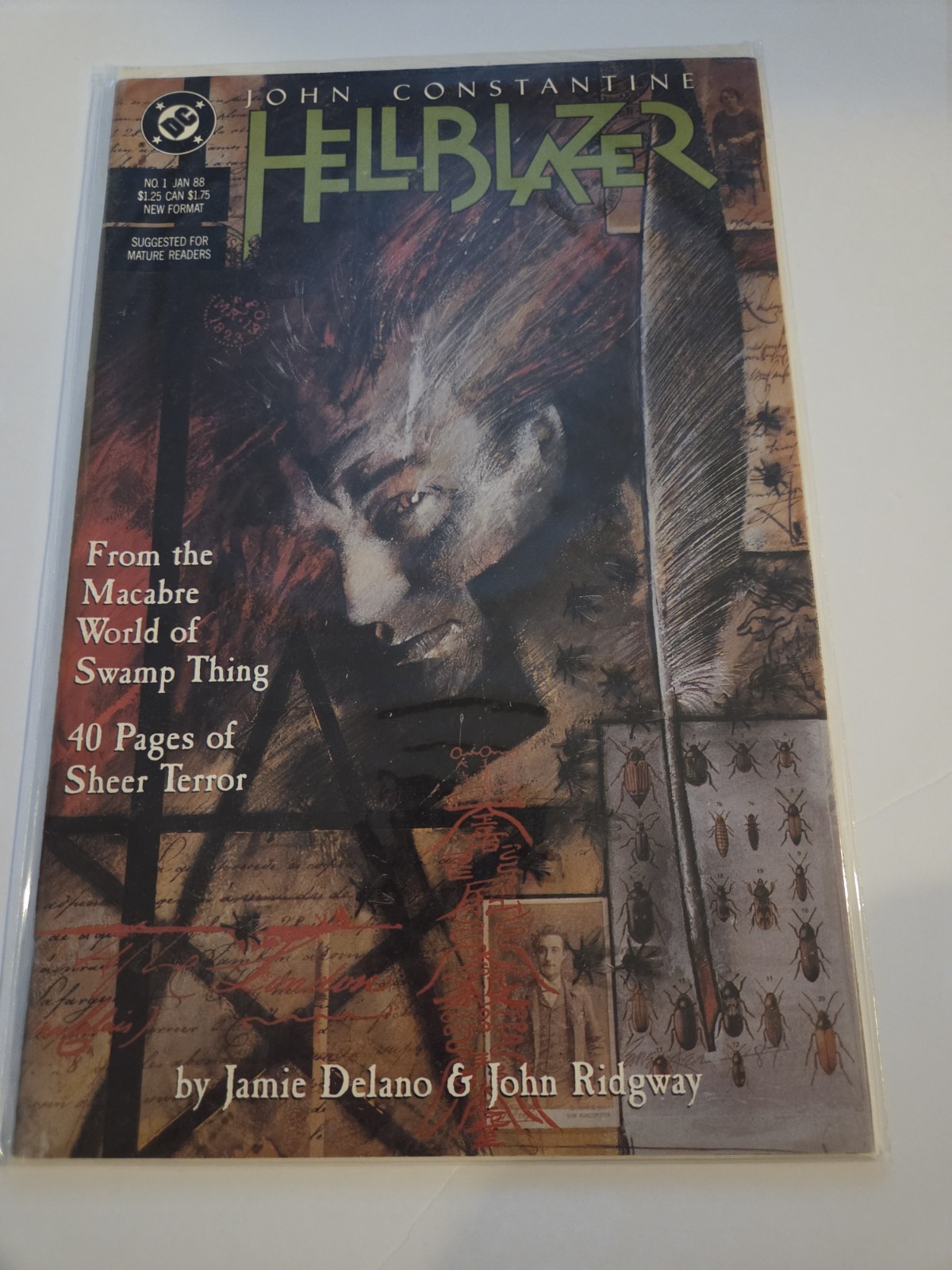 Hellblazer #1 - 1st solo John Constantine - DC Comics 1988 Hellblazer #1 - 1st solo John Constantine - DC Comics 1988