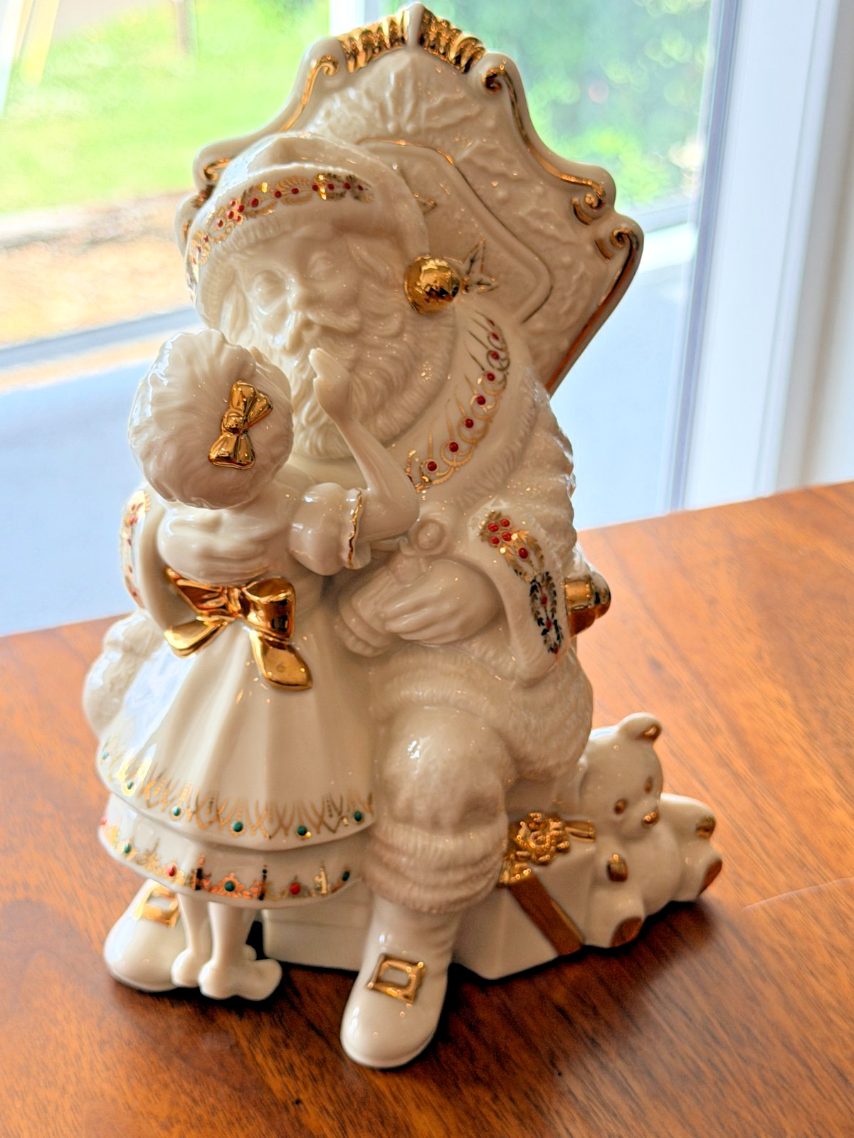 Lenox Millennium Edition Jewels Collection *SANTA, PLEASE* Figurine Special Ed