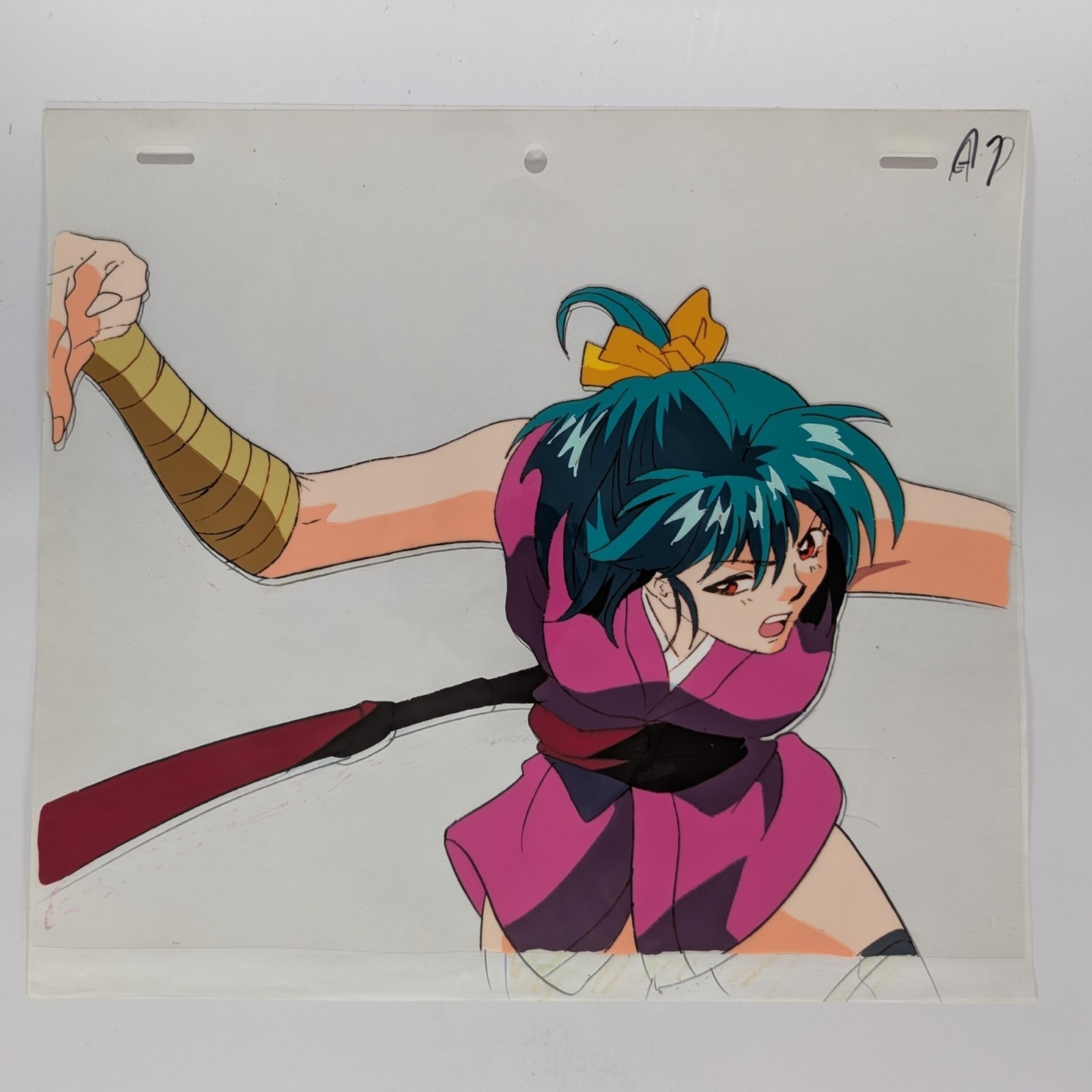 Injuu Gakuen EX La Blue Girl OVA Anime Cel Sketch Authentic Animation Art 1996