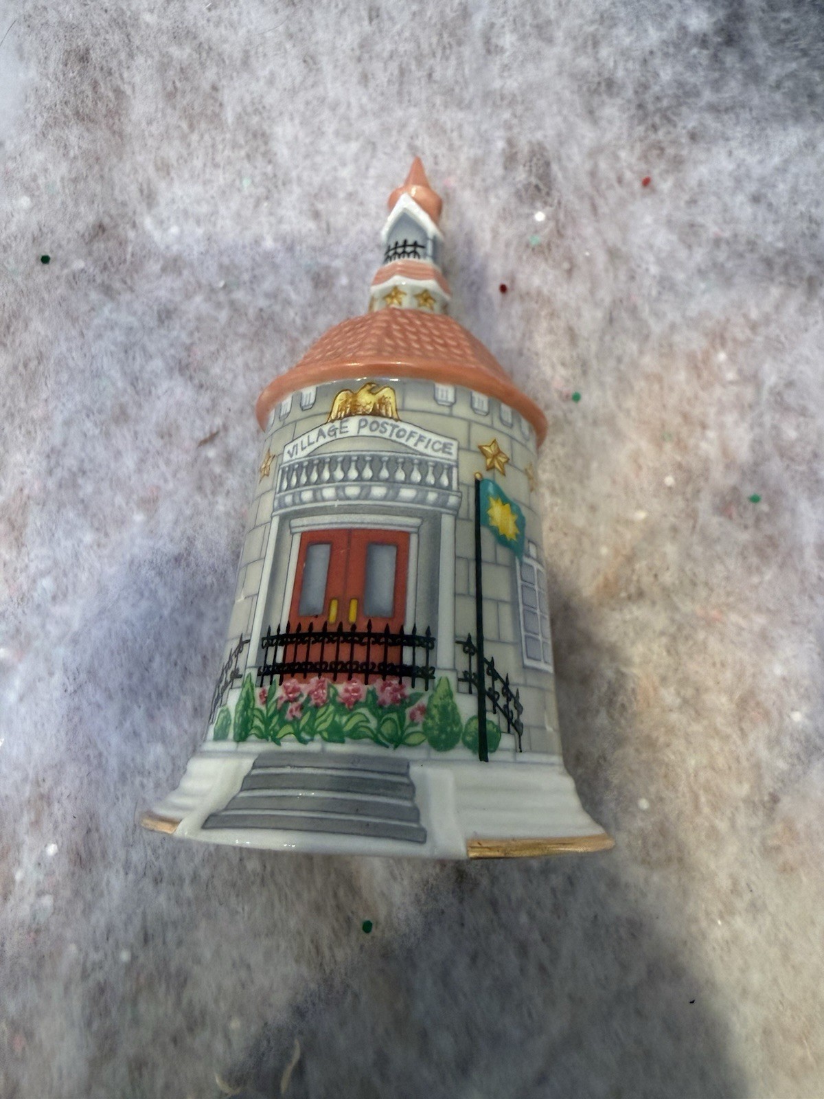 1993 Lenox Fine Porcelain Bell - Village Post Office
