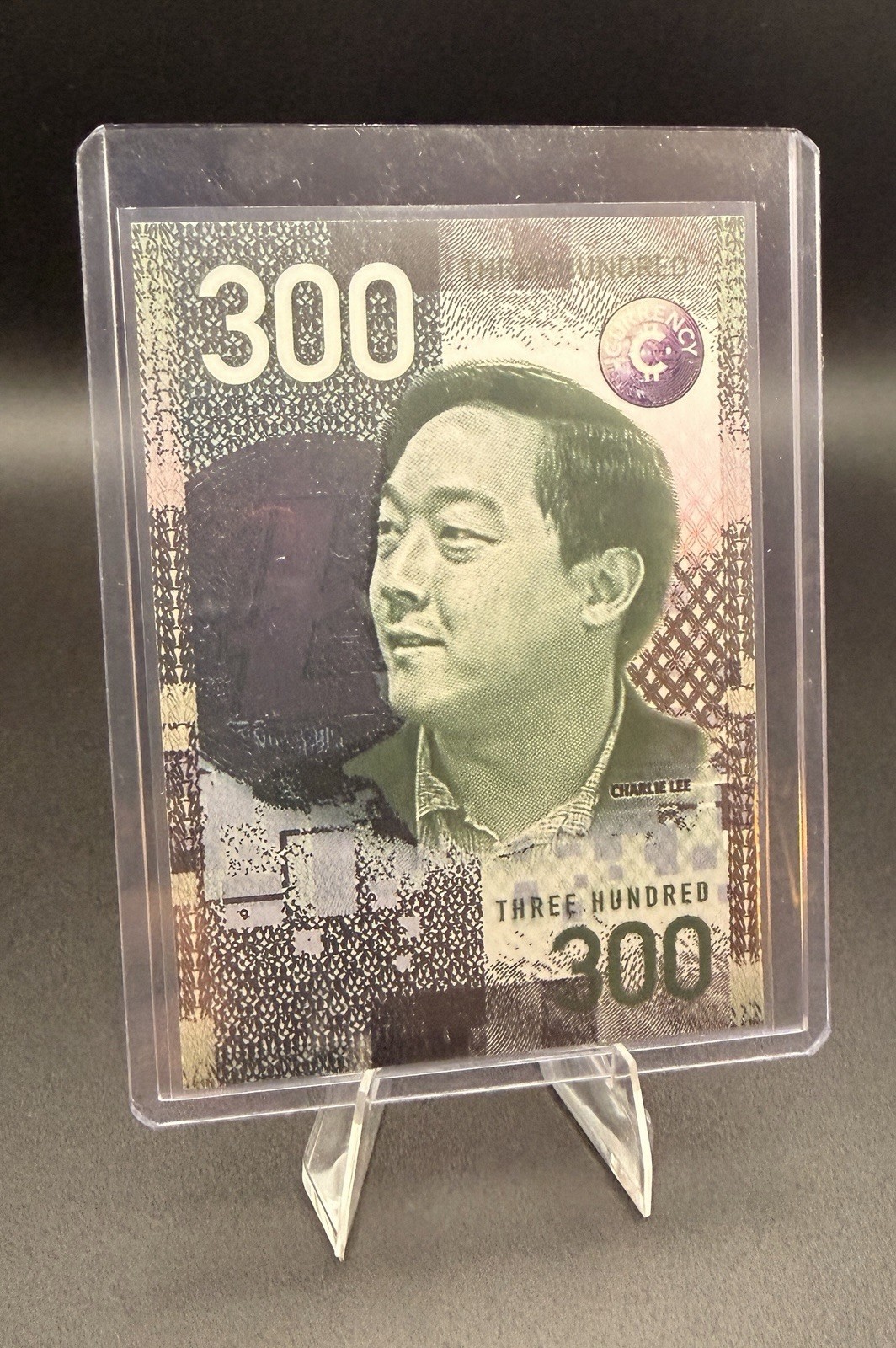Cardsmiths Currency Series 5 COLD FOIL Charlie Lee *VERY RARE PULL*