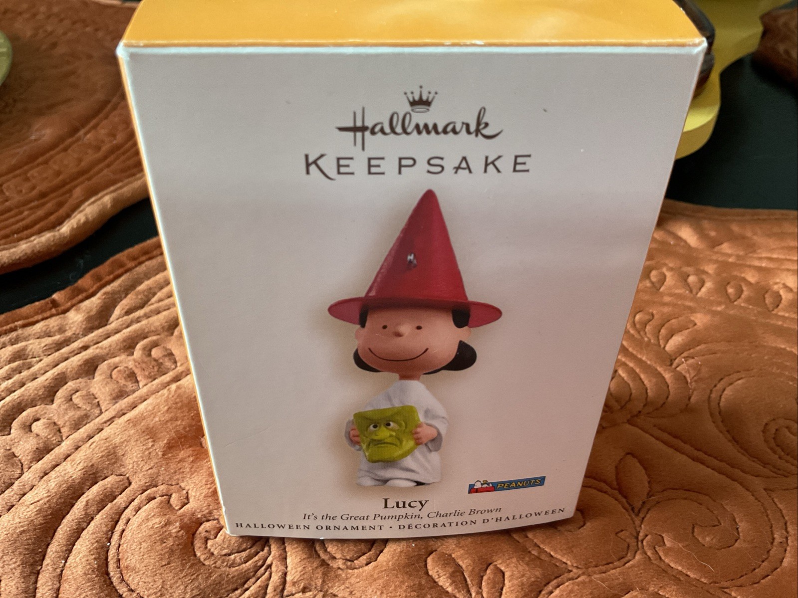 Hallmark Keepsake Lucy, It's the Great Pumpkin Charlie Brown Ornament 2006 Hallmark Keepsake Lucy, It's the Great Pumpkin Charlie Brown Ornament 2006