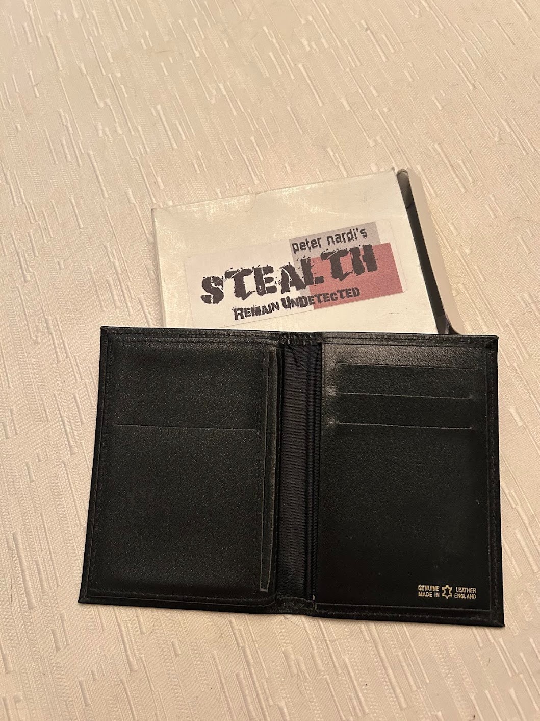 Peter Nardi's Original Stealth Wallet
