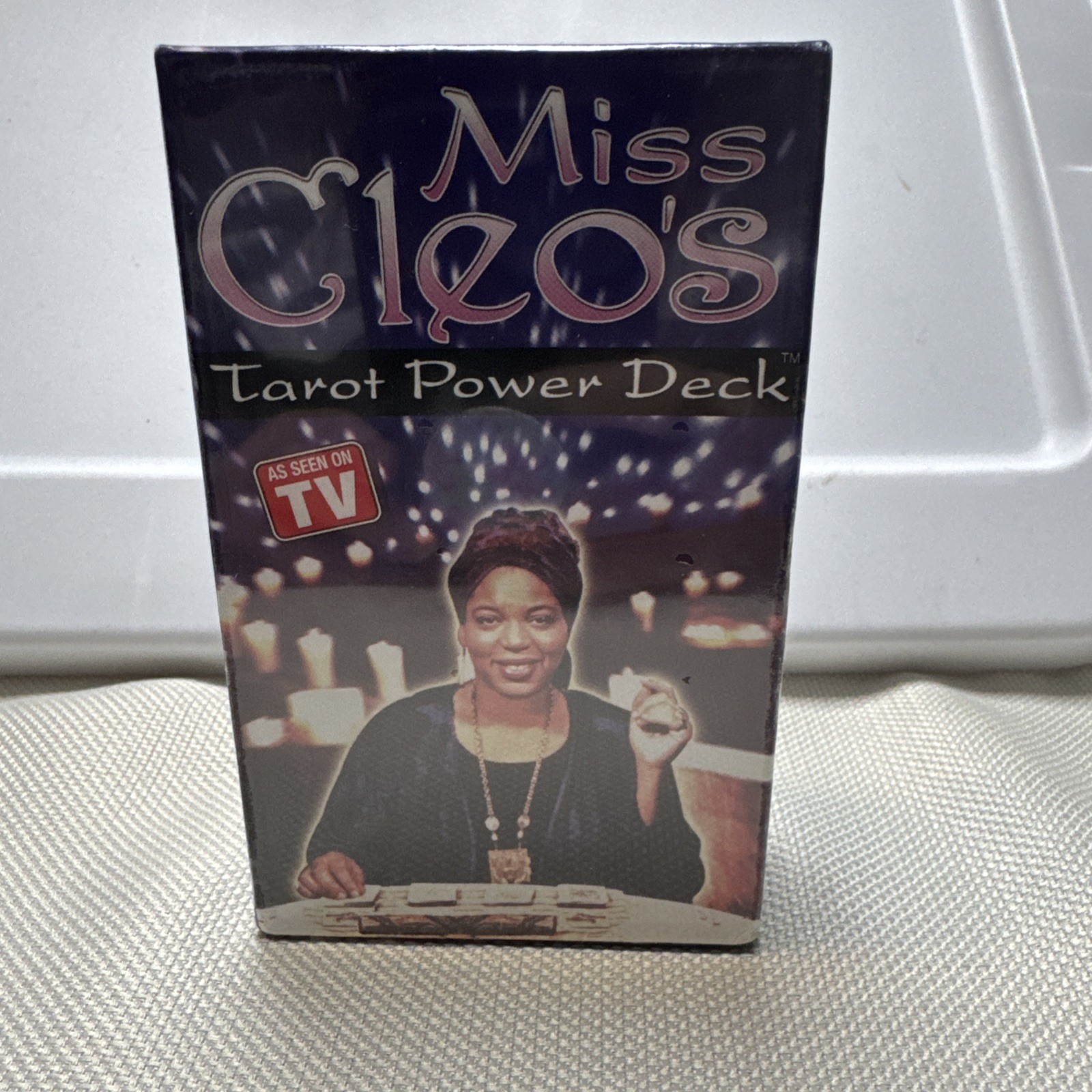Y2K 2001 Miss Cleo\'s Tarot Card Power Deck EUC Metaphysical Manifestation Y2K 2001 Miss Cleo\'s Tarot Card Power Deck EUC Metaphysical Manifestation