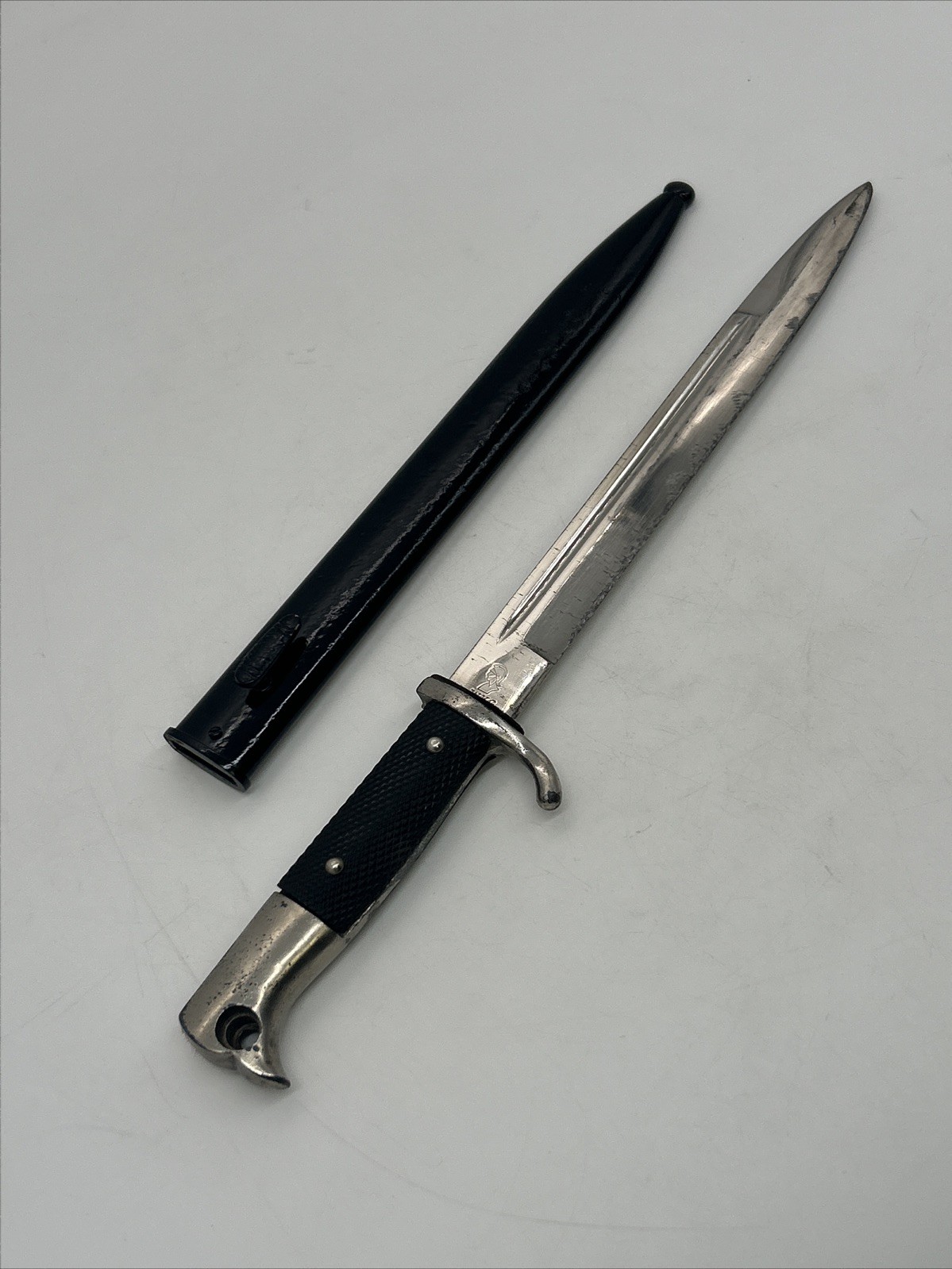 Vintage German Dress Bayonet WKC Trademark W/ Scabbard • World War 2 (WWII) Vintage German Dress Bayonet WKC Trademark W/ Scabbard • World War 2 (WWII)