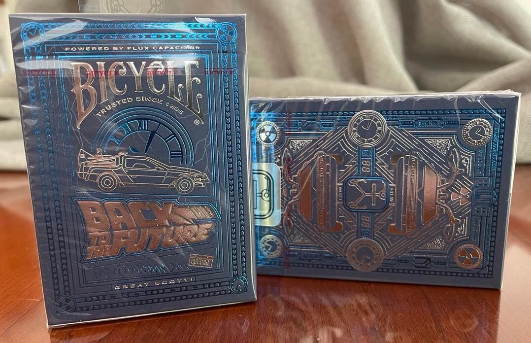 Bicycle Back to the Future playing cards Bicycle Back to the Future playing cards