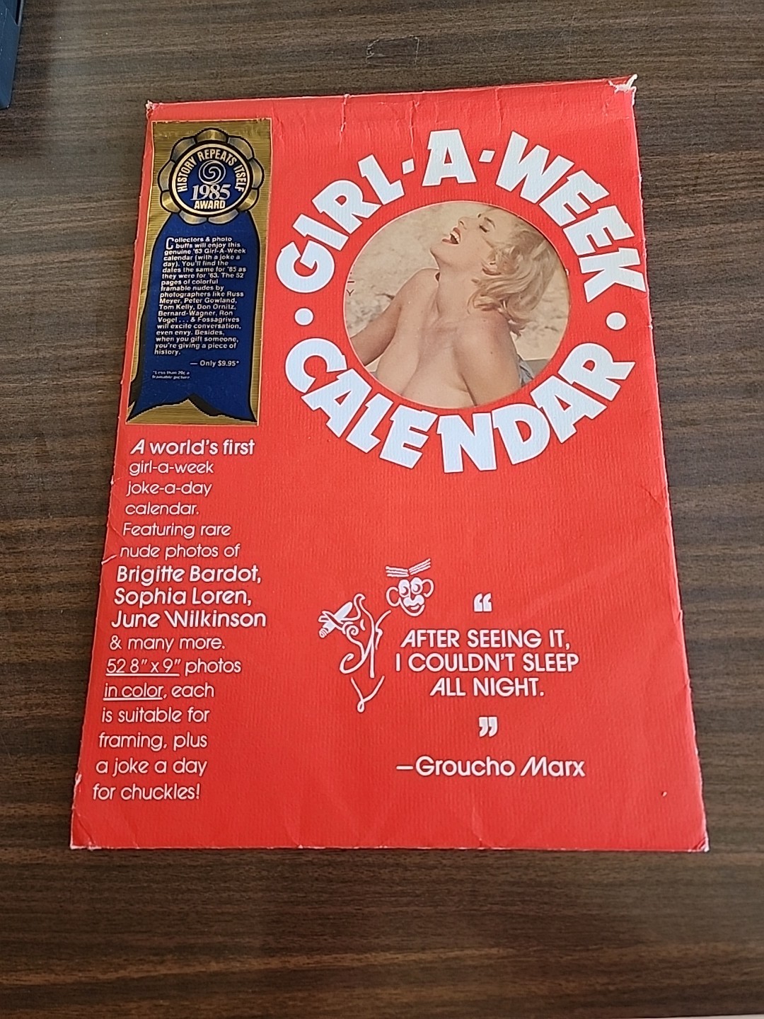 Vintage 1963 Girl A Week Calendar By Good Times See Description