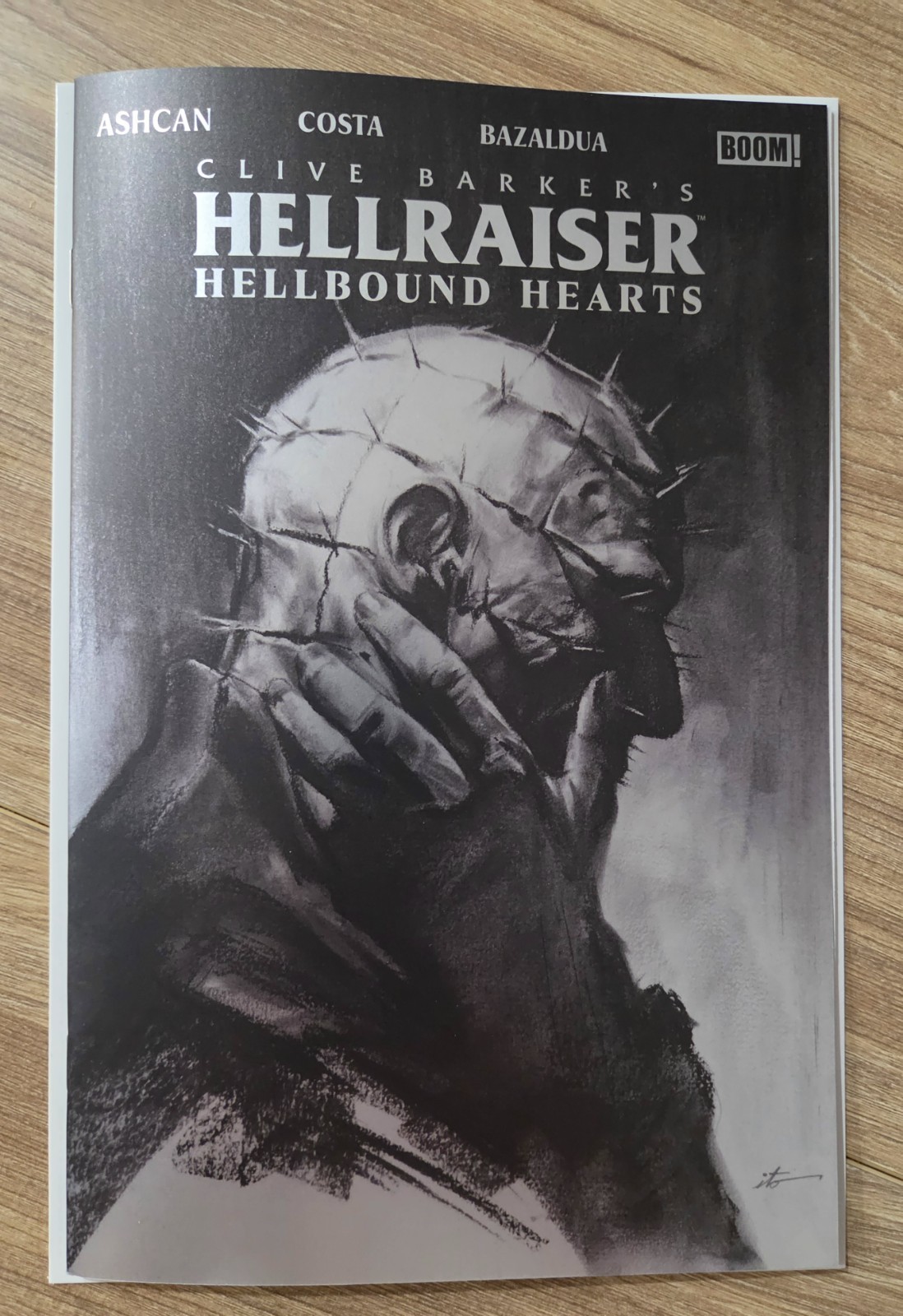Hellraiser Hellbound Hearts - Ashcan NYCC 2026 - Cover: ITO - Matte FOIL LTD 500 Hellraiser Hellbound Hearts - Ashcan NYCC 2026 - Cover: ITO - Matte FOIL LTD 500
