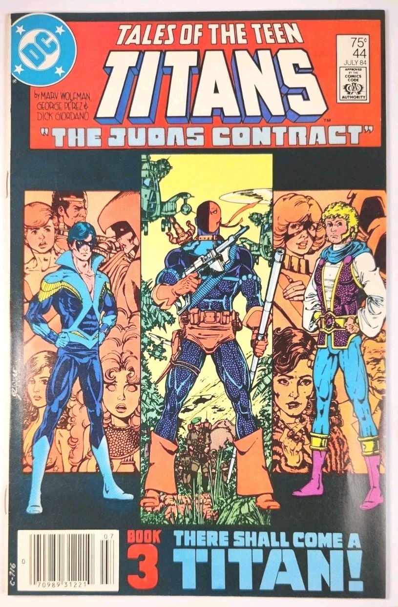 Tales of The Teen Titans #44 1st Appearance Of Nightwing DC Perez 1984 Fine - VF Tales of The Teen Titans #44 1st Appearance Of Nightwing DC Perez 1984 Fine - VF