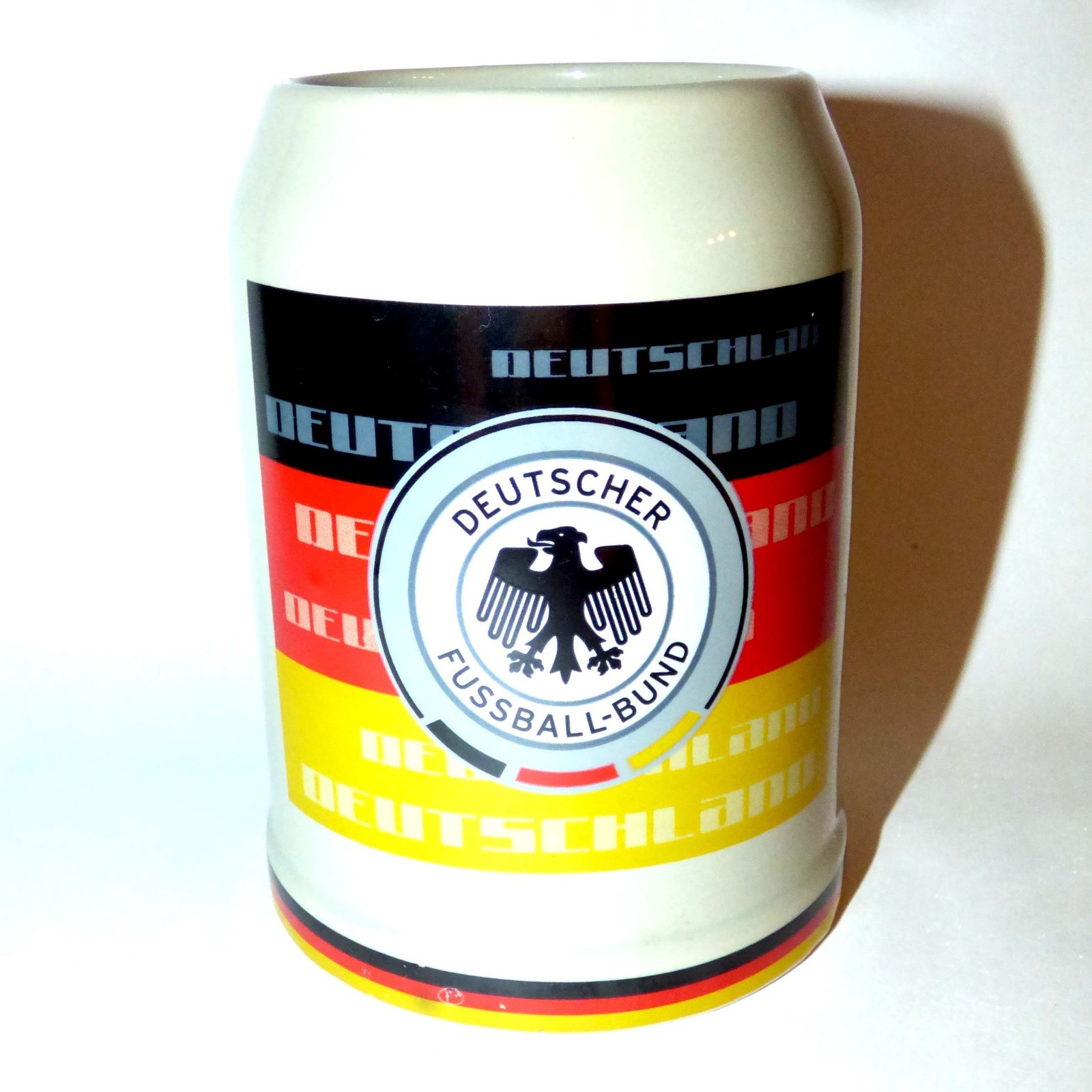 DFB Deutscher Fußball-Bund Beer Stein 2005 München Official Ceramic Mug