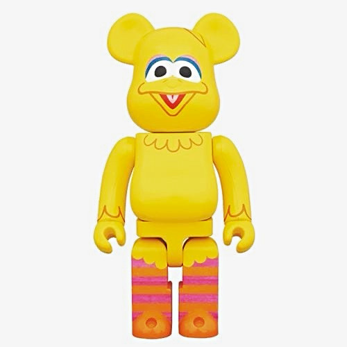 BE@RBRICK Sesame Street Big Bird 400% Animation Figure. Brand new in box.