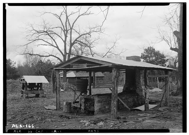 Photo:Camden Alabama 1937 Capell House Syrup Mill HABS Wilcox County