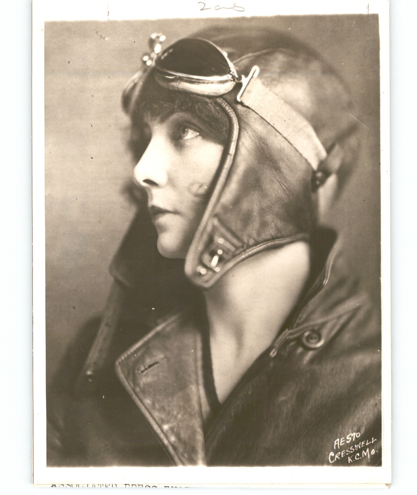 AVIATION Pilot MAY HAIZLIP To Pilot Plane National Air Tour 1929 Press Photo