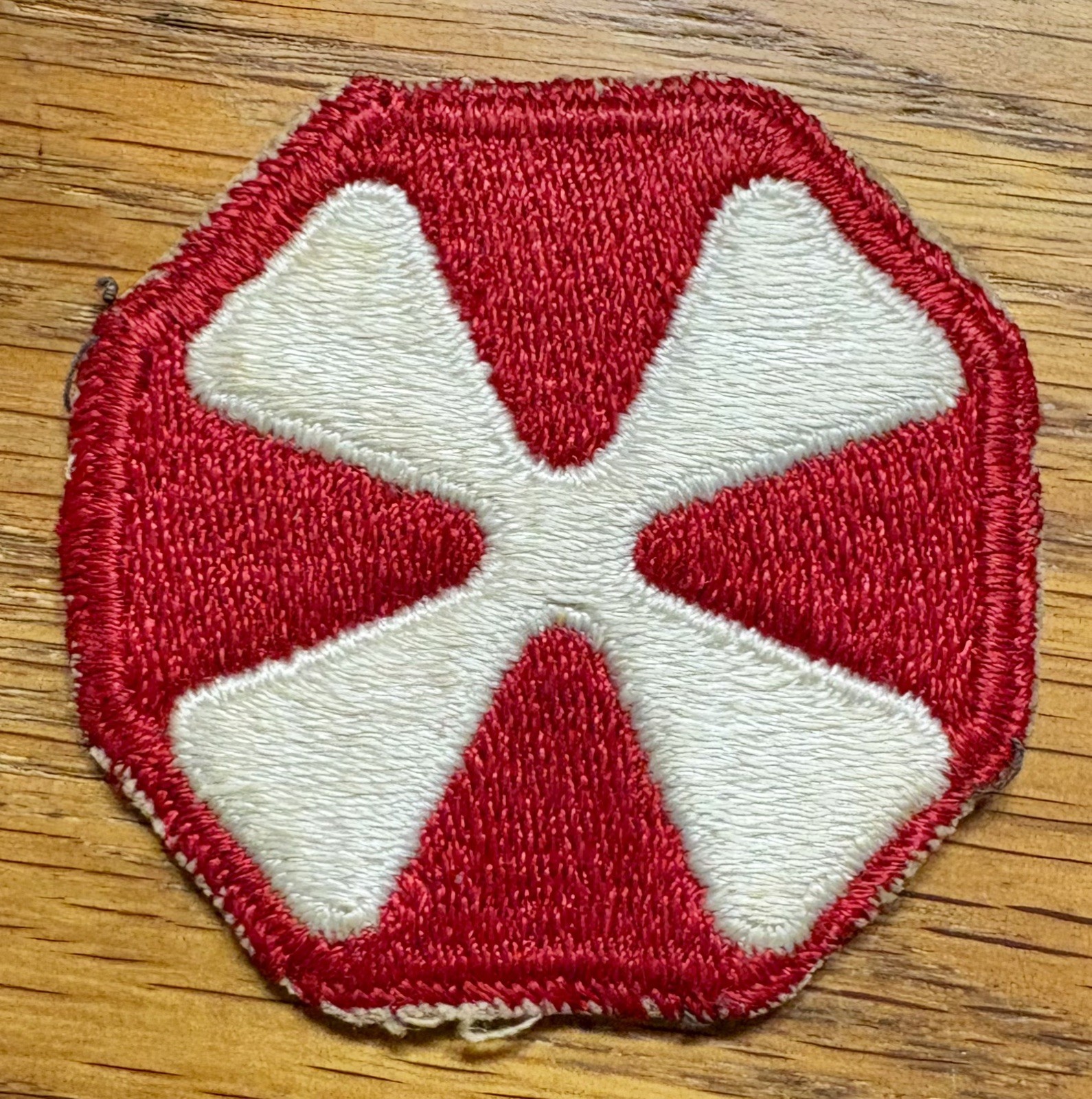 ORIGINAL WWII & 1950’s - US 8th ARMY PATCH - WORN