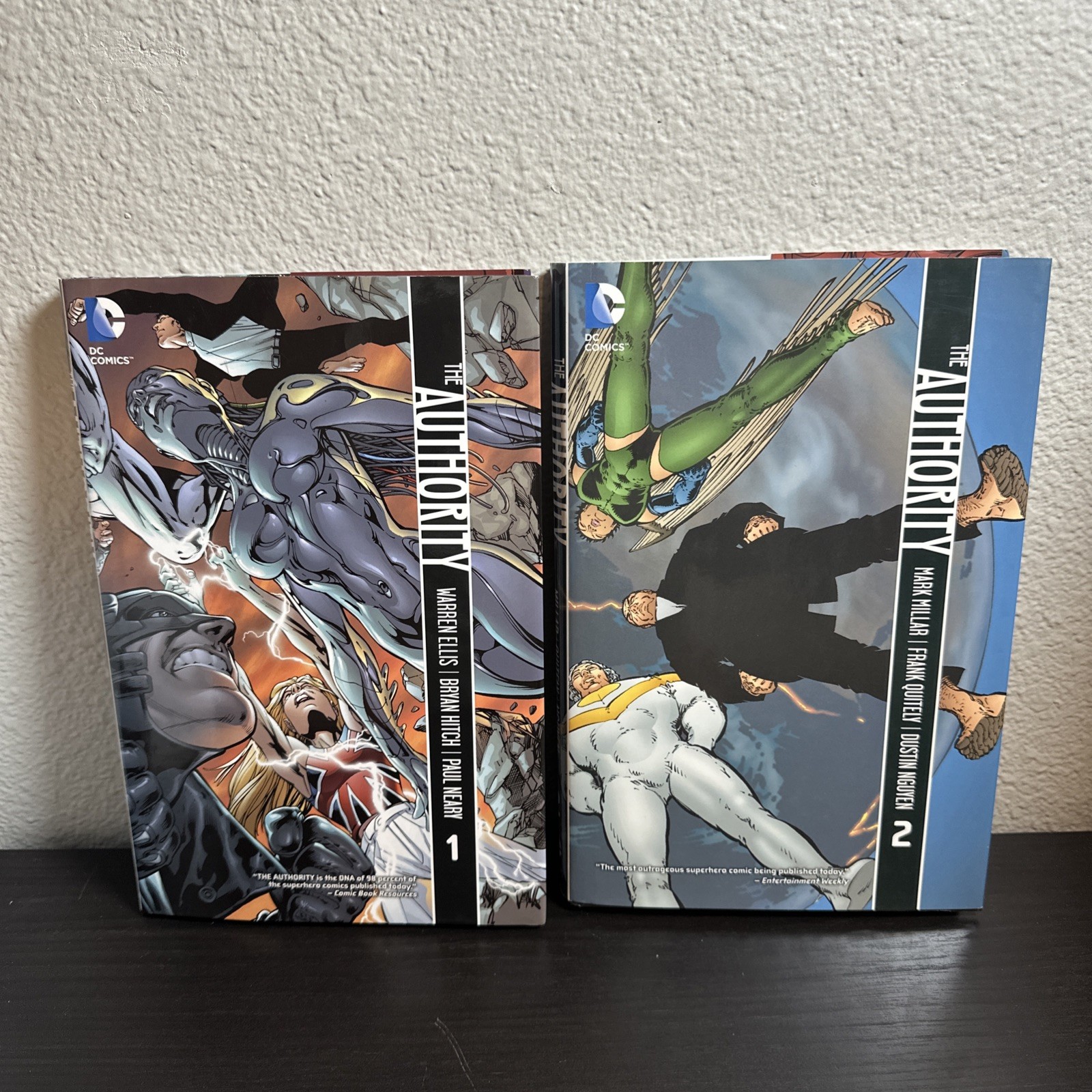 THE AUTHORITY Vol. 1  & Vol. 2 Hardcover Set  (DC Comics 2013)