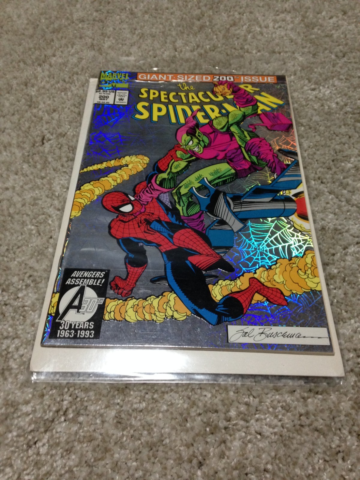 MARVEL THE SPECTACULAR SPIDER-MAN GIANT-SIZED 200TH ISSUE MAY 1993 COMIC BOOK