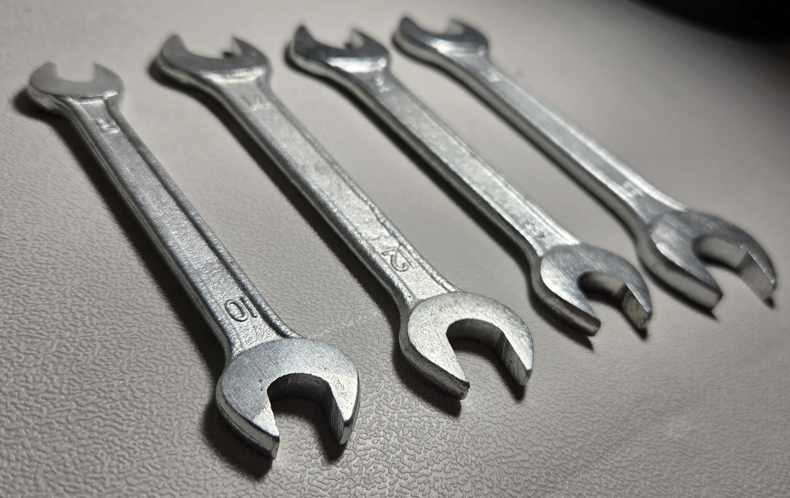 Vintage NOS Wrench Set Metric Double Open End 4 Pc Set 8mm to 18mm  