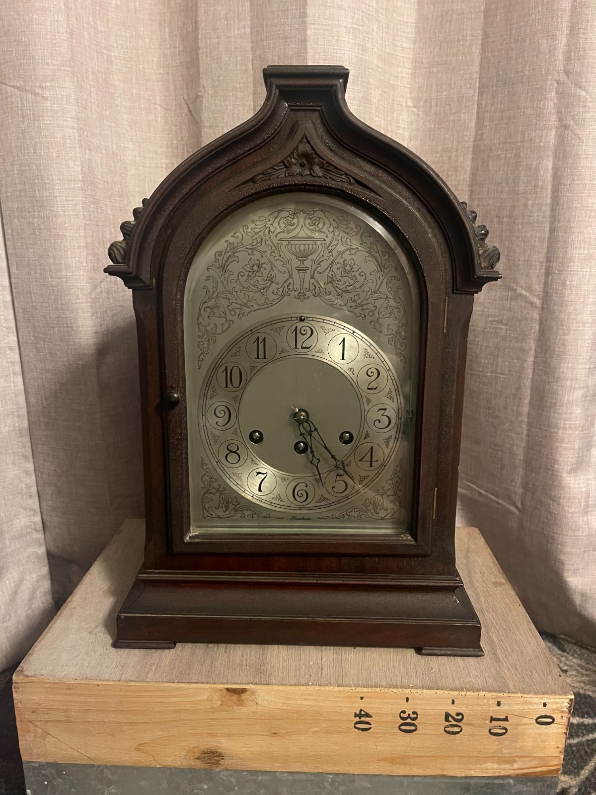 Herschede Hall Clock Co Panama Pacific Int\'l Expo 1915, Grand Prize Mantel Clock Herschede Hall Clock Co Panama Pacific Int\'l Expo 1915, Grand Prize Mantel Clock