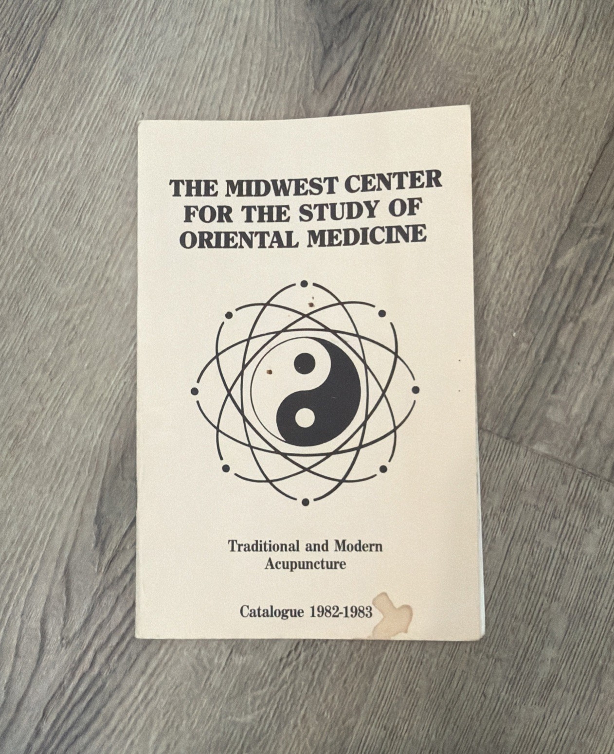 Vintage Acupuncture School Catalog 1982 Midwest Center Oriental Medicine