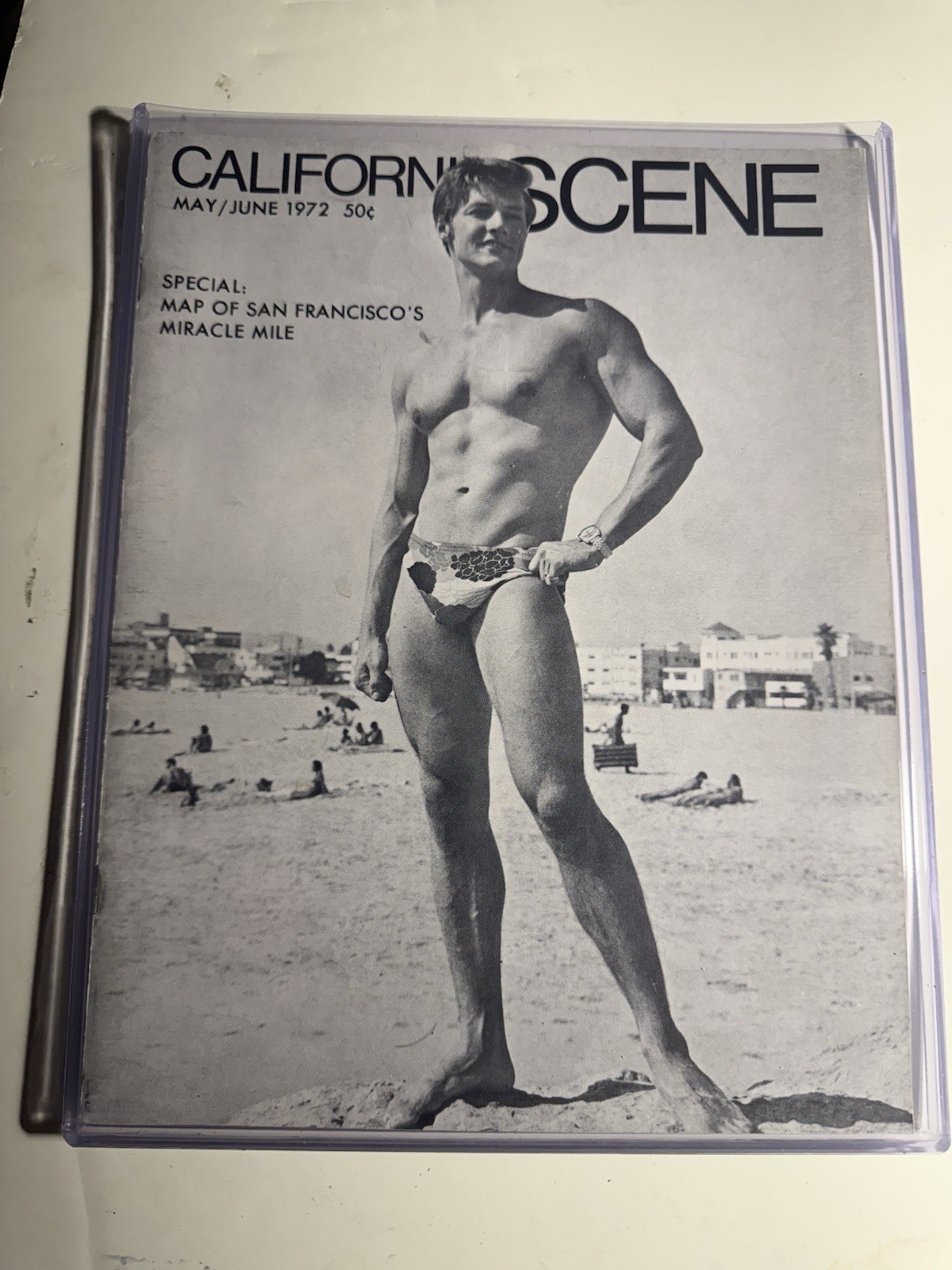 CALIFORNIA SCENE MAY/JUNE 1972 VINTAGE CULTURE & PHOTOGRAPHY MAGAZINE -NICE