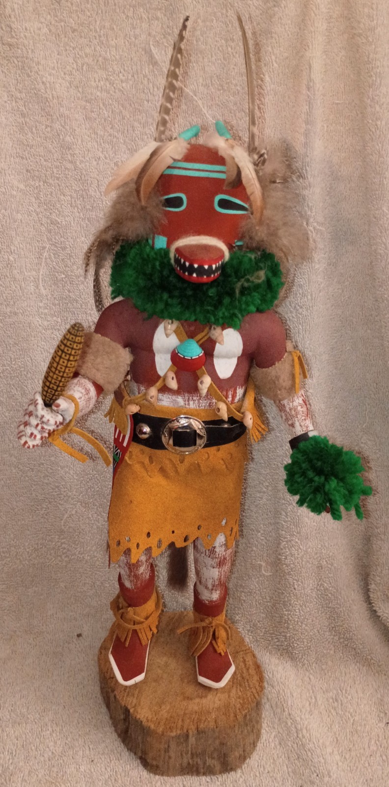 Vintage Tony Dukepoo Hopi Squirrel Kachina Vintage Tony Dukepoo Hopi Squirrel Kachina