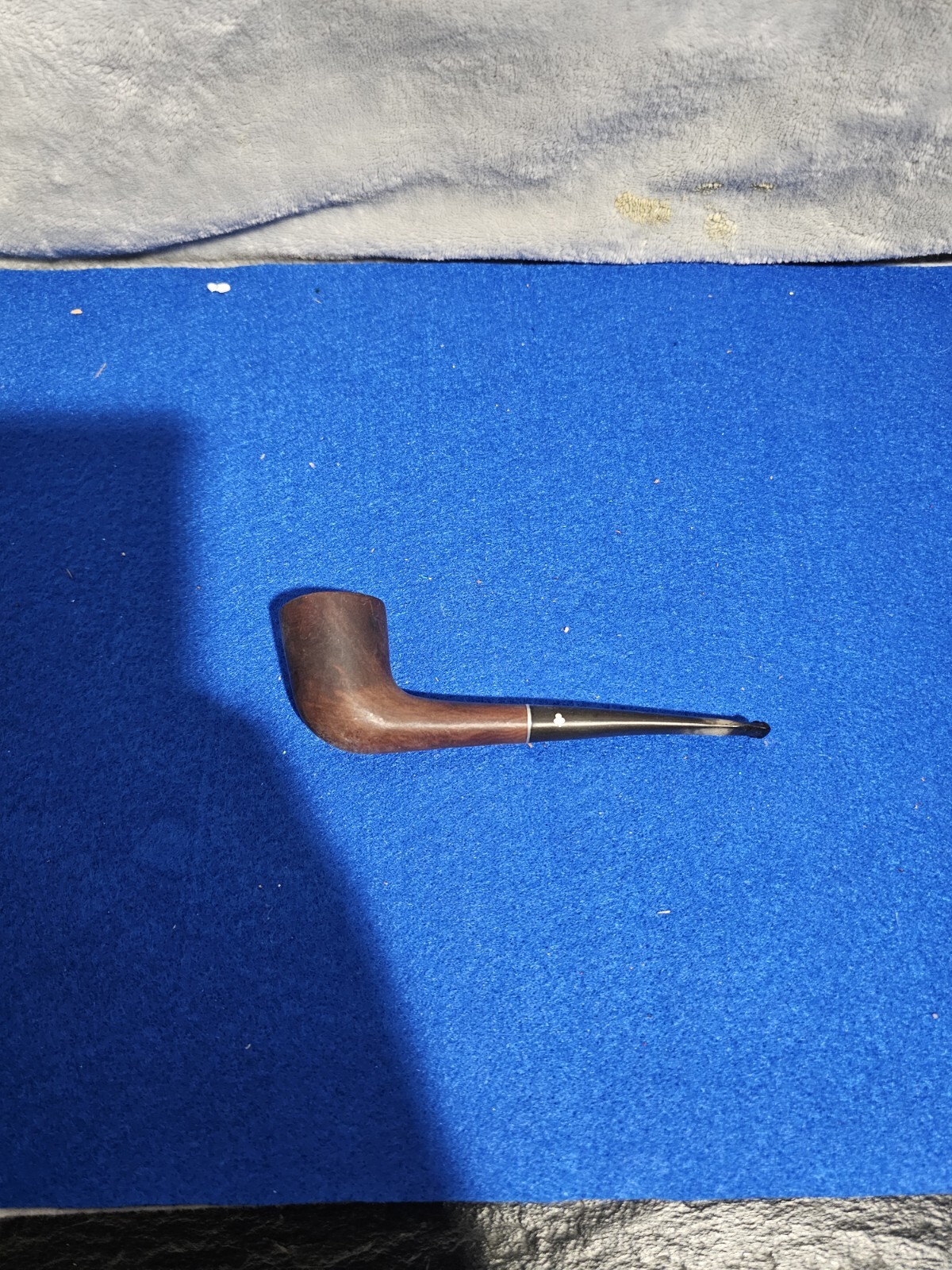 Antique Kaywoodie Drinkless Burlwood Smoking Tobacco Sherlock Pipe KBB Clover 5
