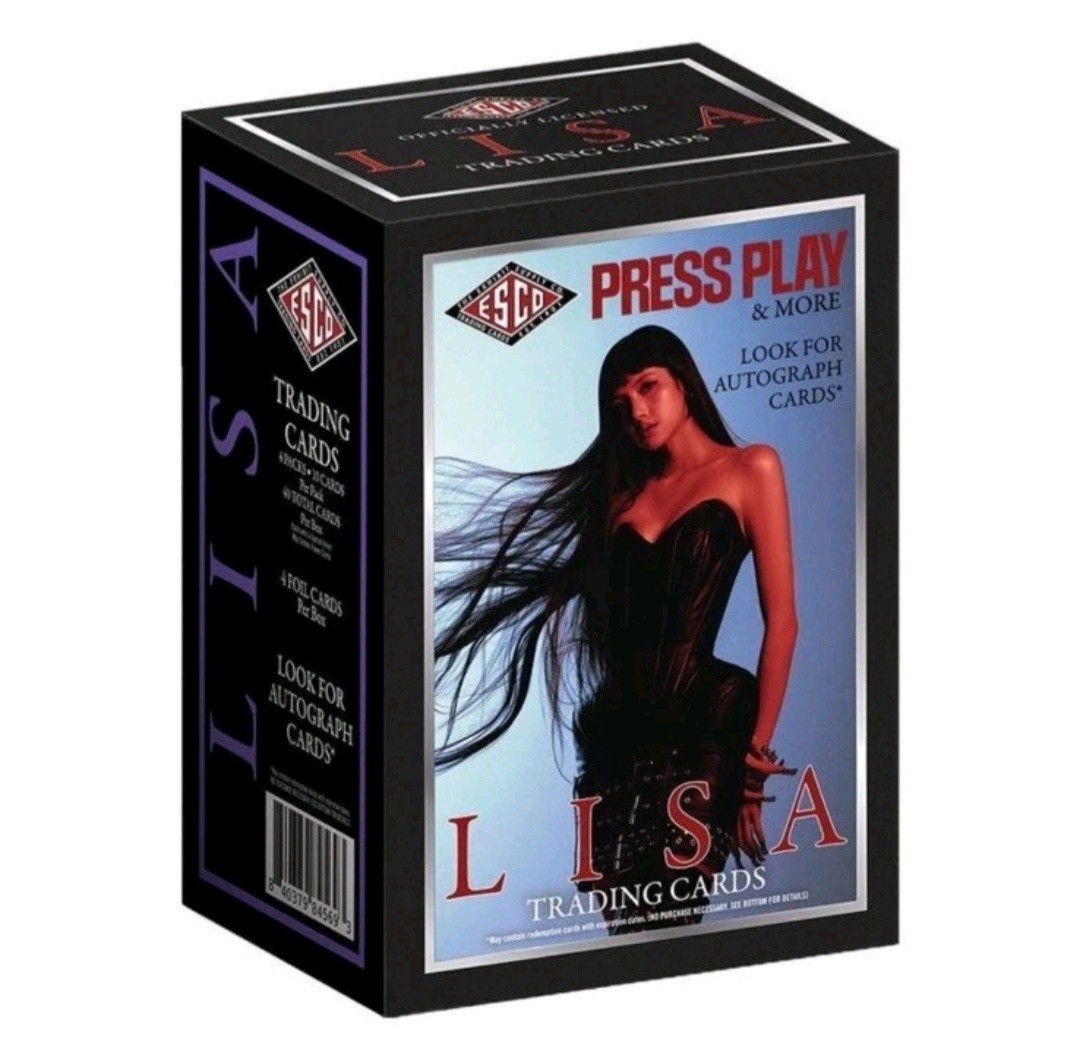 ESCO x LISA Blackpink - Blaster Box Trading Cards - Ships Nov 4-6