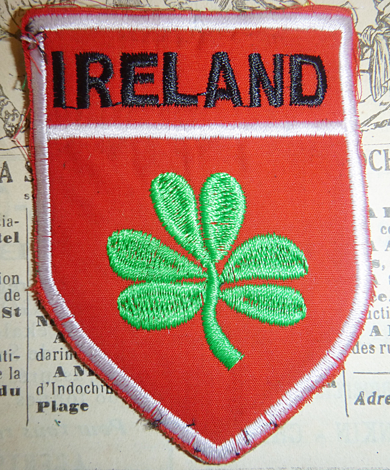 Ireland - UN PATCH - Belgian Congo - Battle of Jadotville, (1970's make) - Eire