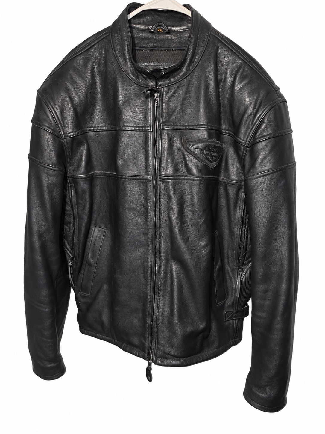 Vintage 2002 Harley Davidson Competition II Leather Jacket 2XL 98110-97VM