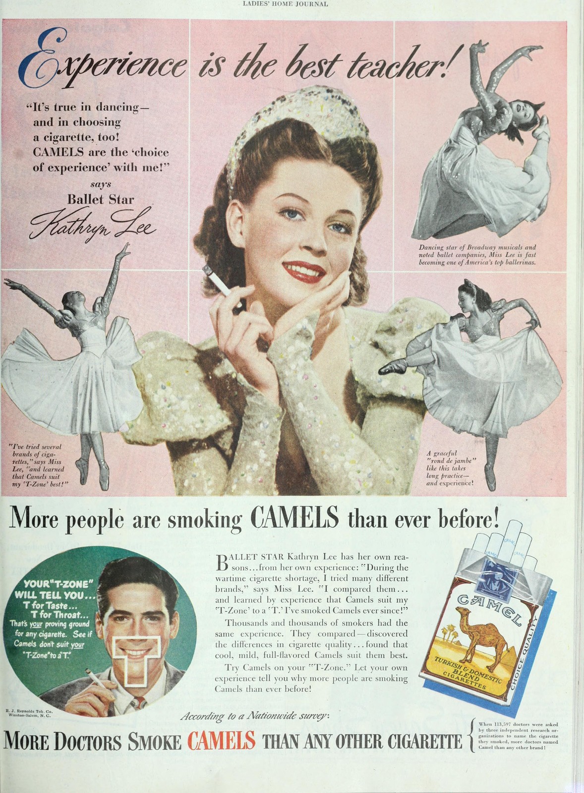 Kathryn Lee Vintage 1940s Camel Cigarettes Ad Ballet Star Reprint Wall Art Kathryn Lee Vintage 1940s Camel Cigarettes Ad Ballet Star Reprint Wall Art