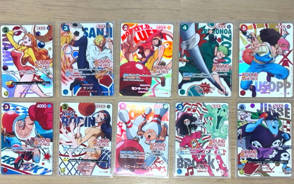 ONE PIECE Card Game ROUND1 Promo Complete Set 10 Cards Japanese From Japan ONE PIECE Card Game ROUND1 Promo Complete Set 10 Cards Japanese From Japan
