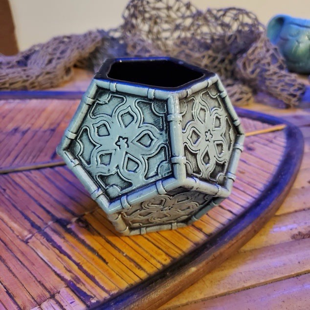 ULTRARARE PROOF 1:3 Taboo Relics Jade Tile Lamp Tiki Mug — Jade/Black 1:1
