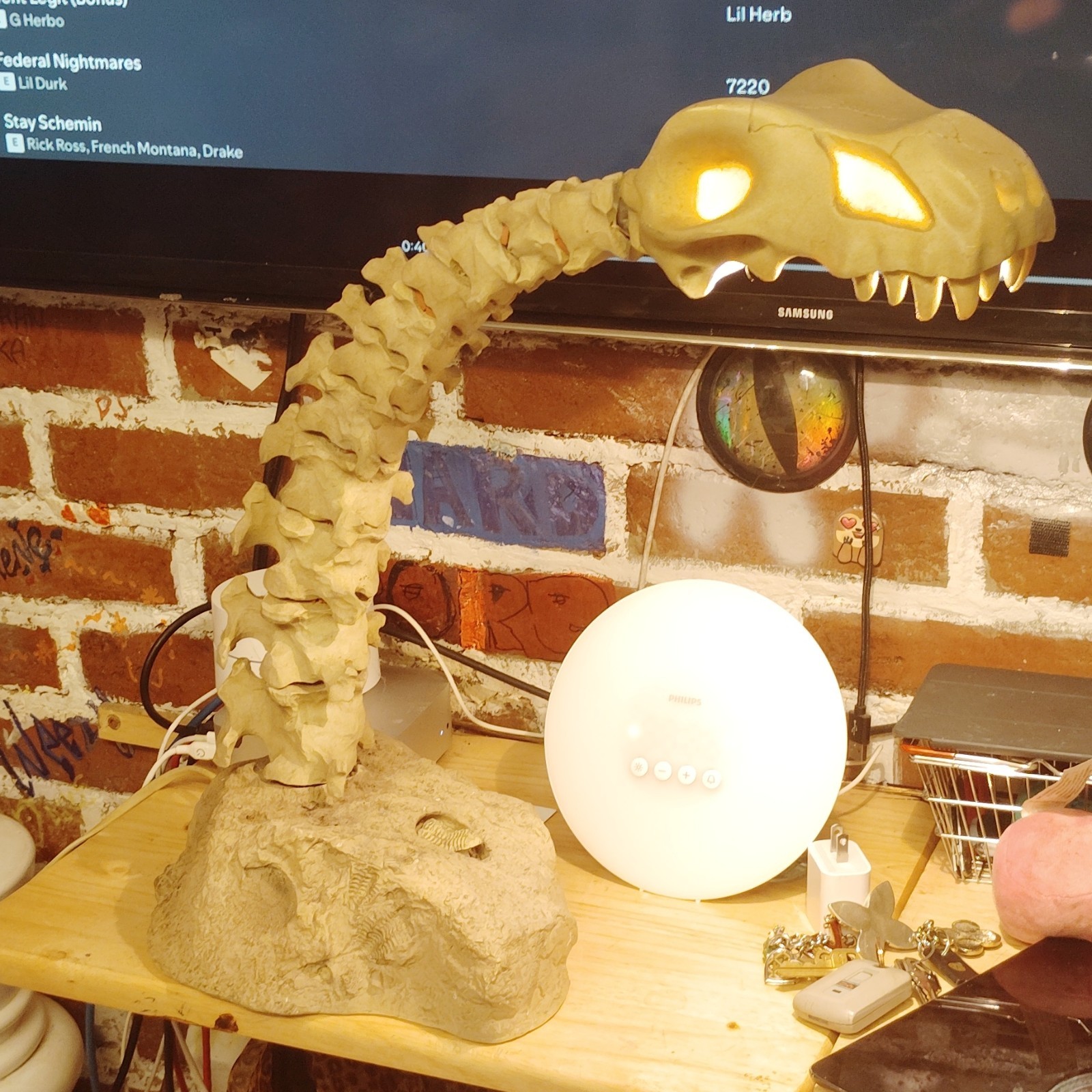 Vintage Lampasaurus Lamp 1999 Salton Vintage Lampasaurus Lamp 1999 Salton