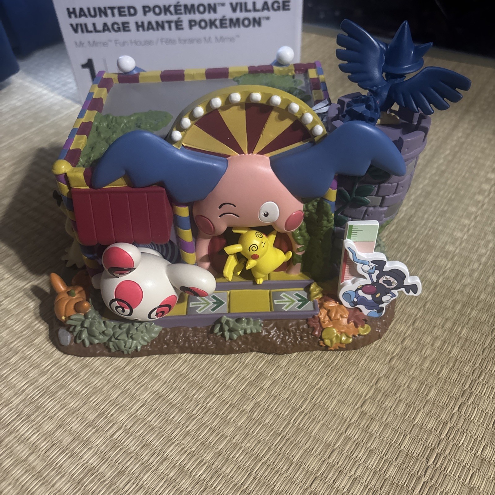 Pokemon Center Haunted Village Mr Mime Fun House RARE SOLD OUT Halloween Display Pokemon Center Haunted Village Mr Mime Fun House RARE SOLD OUT Halloween Display