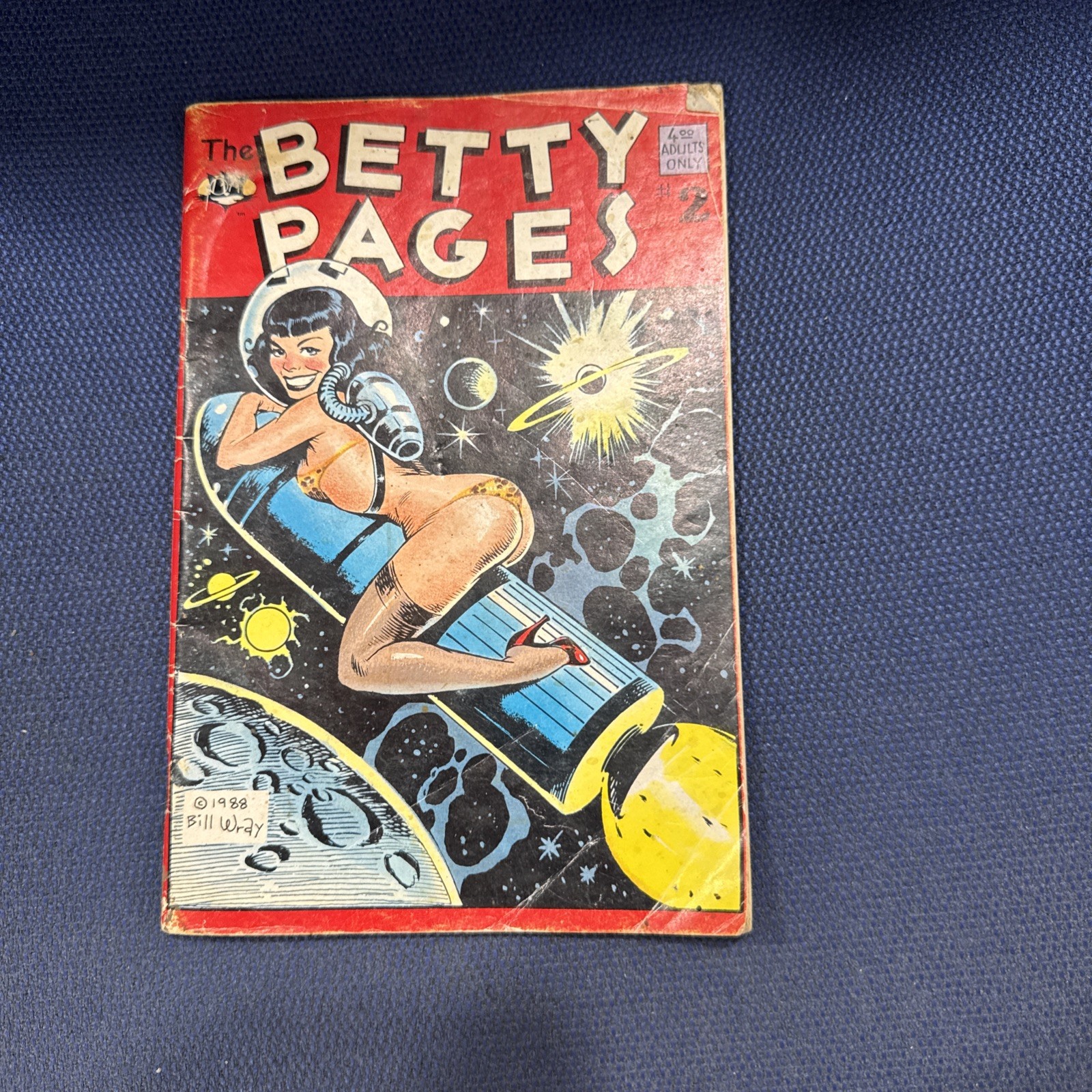 The Betty Pages #2 First Print 1988 Rare 80s Comic The Betty Pages #2 First Print 1988 Rare 80s Comic