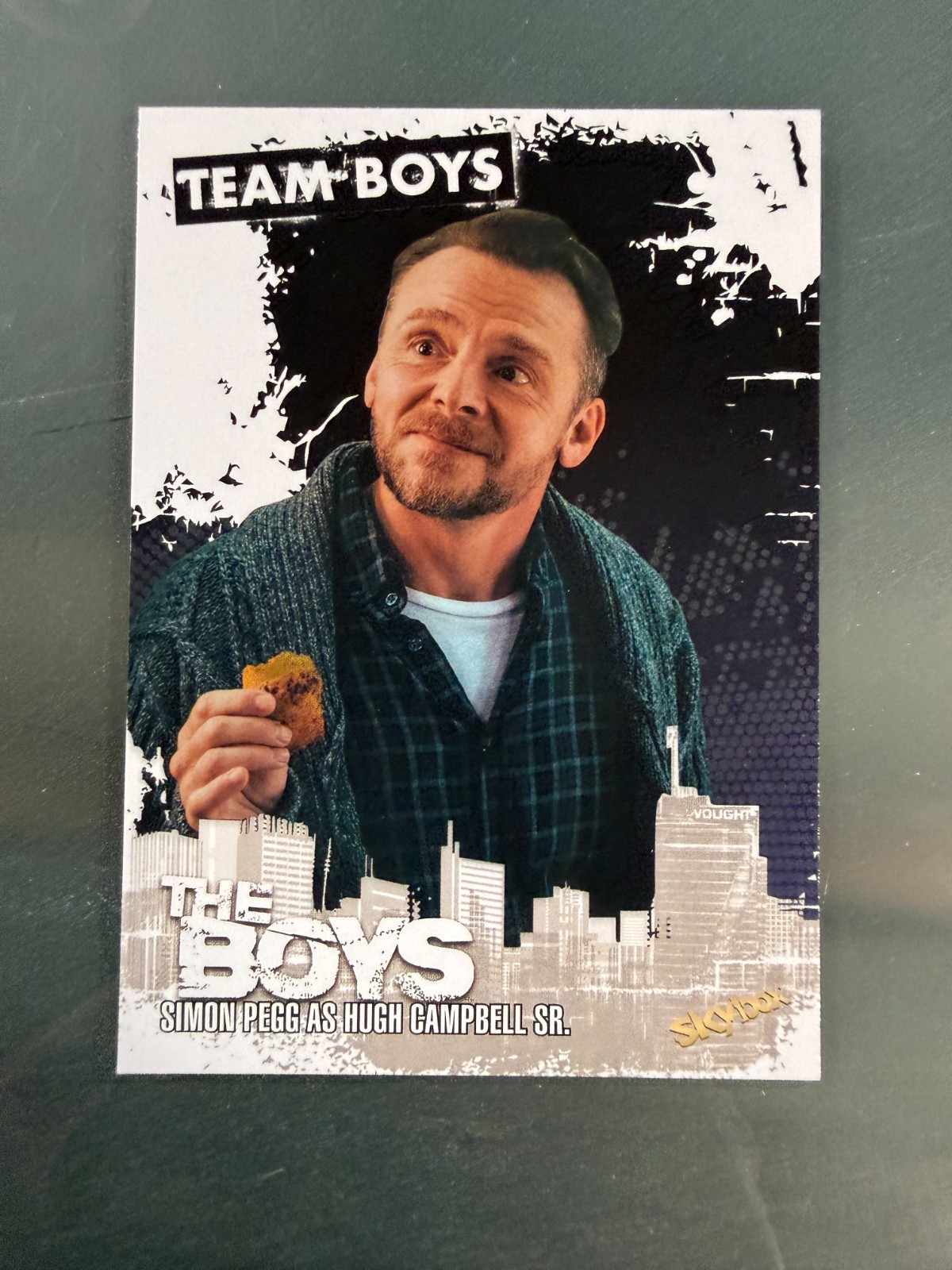 Simon Pegg as Hugh Campbell Sr. 2025 Skybox The Boys Season 1 & 2 #C-27 Card