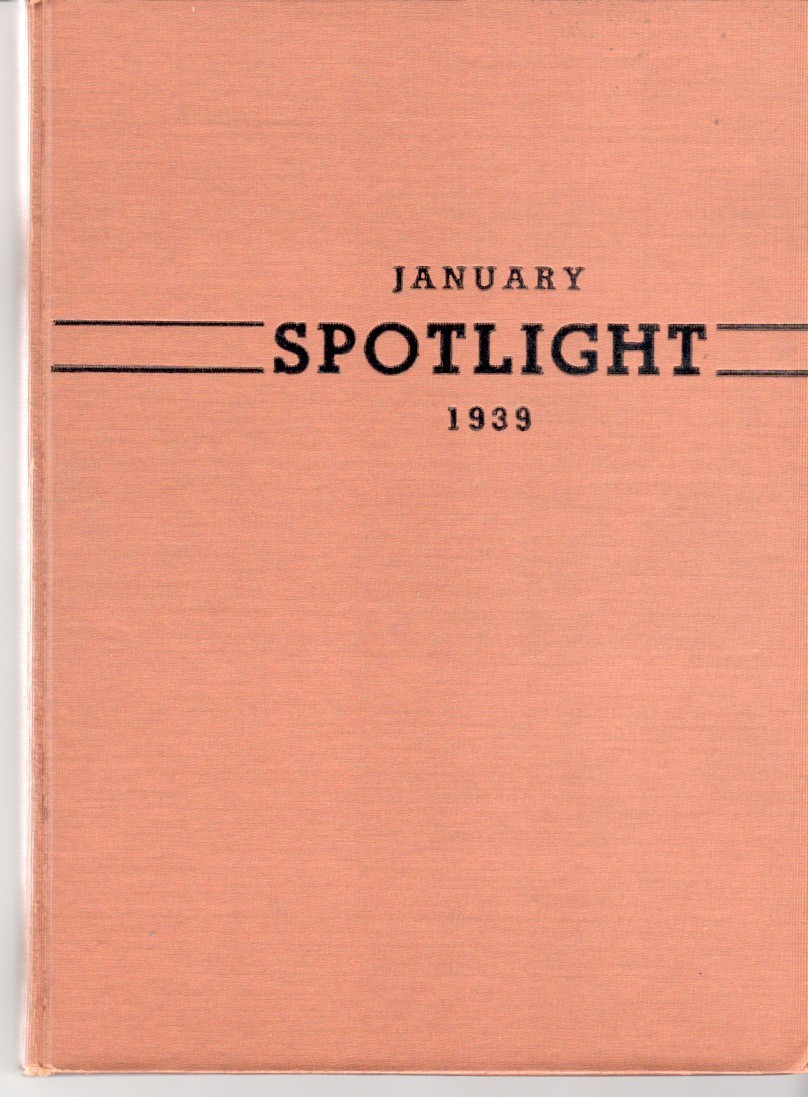 JANUARY 1939 JANUARY 1939
