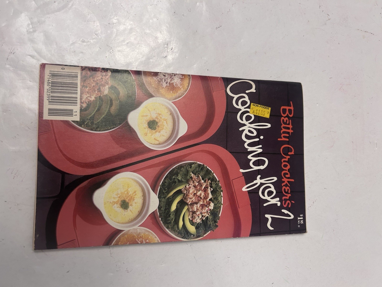 Betty Crocker's Cooking for 2 c1985 sc