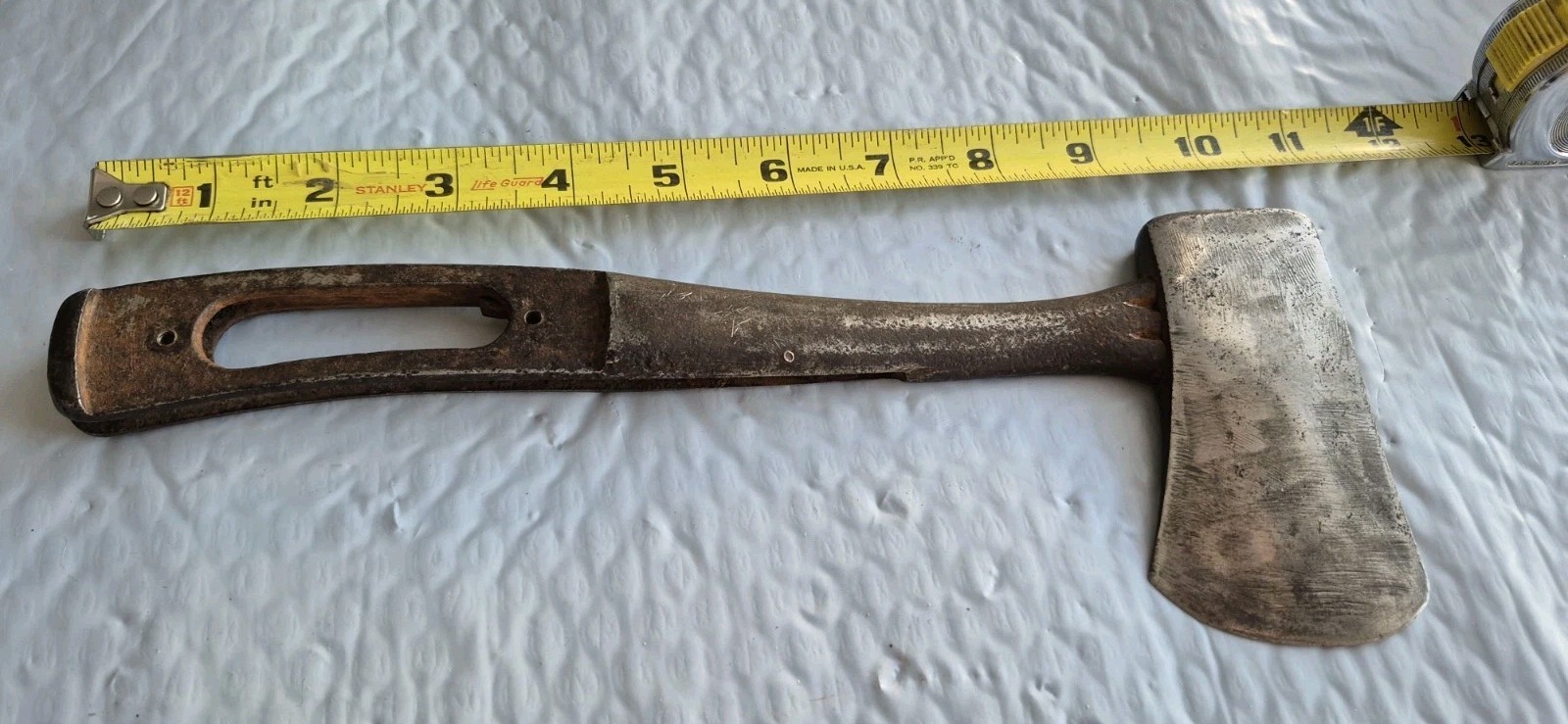 Vtg./Antique Mini Camping/Backpacker/  Steel Frame Hatchet. 20 Oz Total Weight 