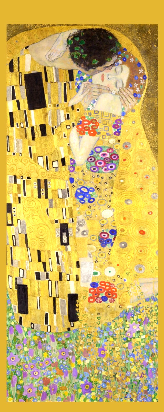 Gustav Klimt - The Kiss - Laminated Photo Bookmark - 2.5 x 6 inch Gustav Klimt - The Kiss - Laminated Photo Bookmark - 2.5 x 6 inch